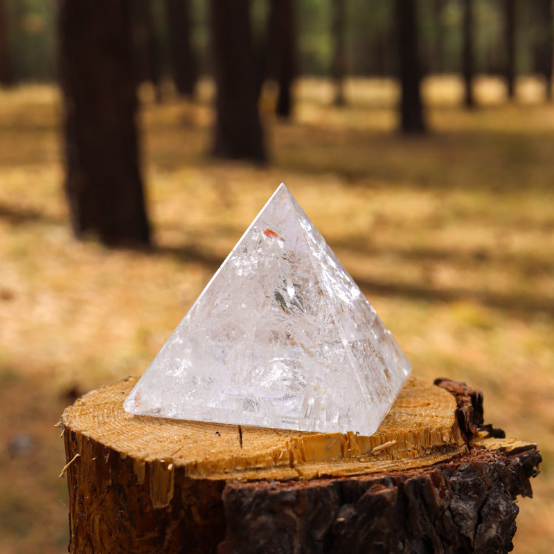 Clear Quartz Pyramid