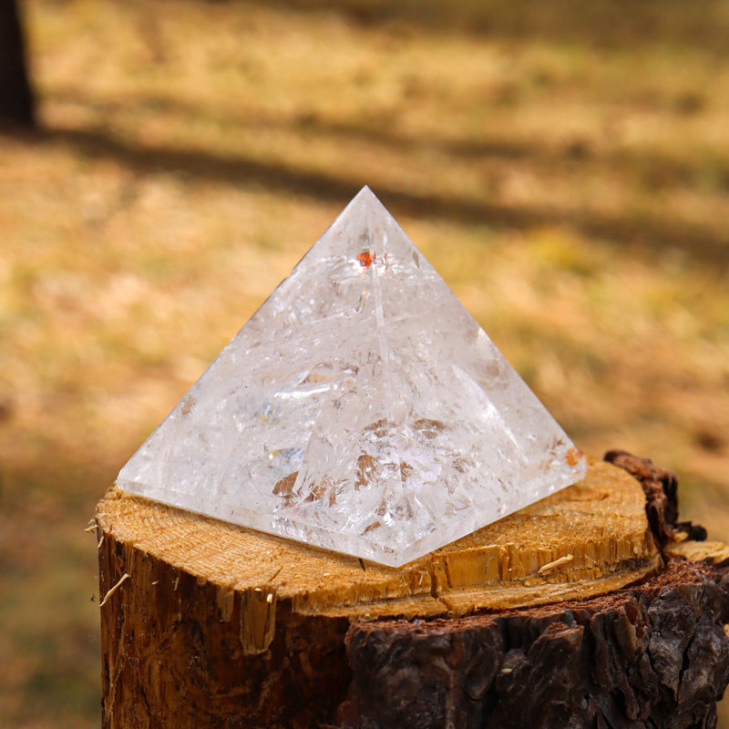 Clear Quartz Pyramid