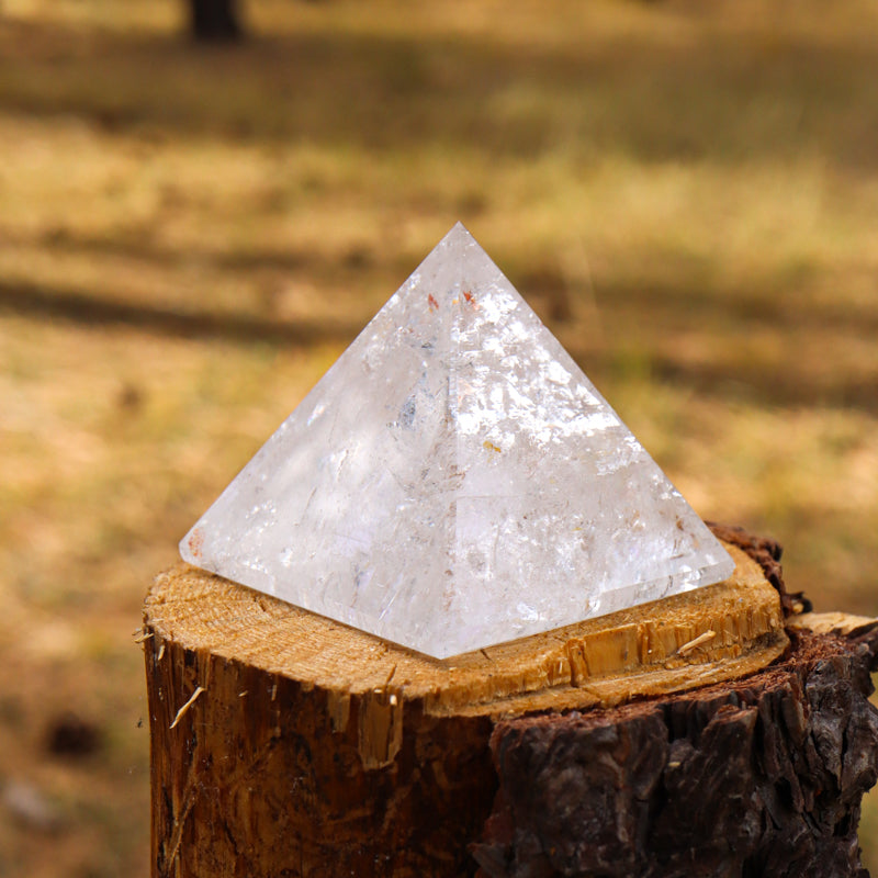 Clear Quartz Pyramid