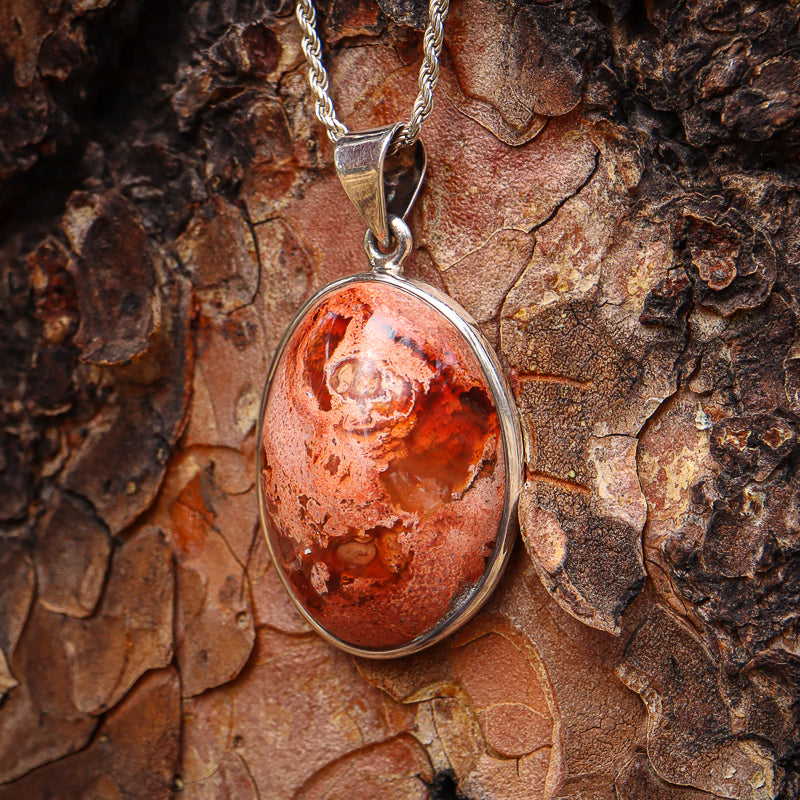 Fire Opal Pendant