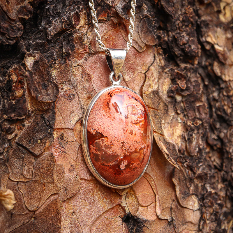 Fire Opal Pendant