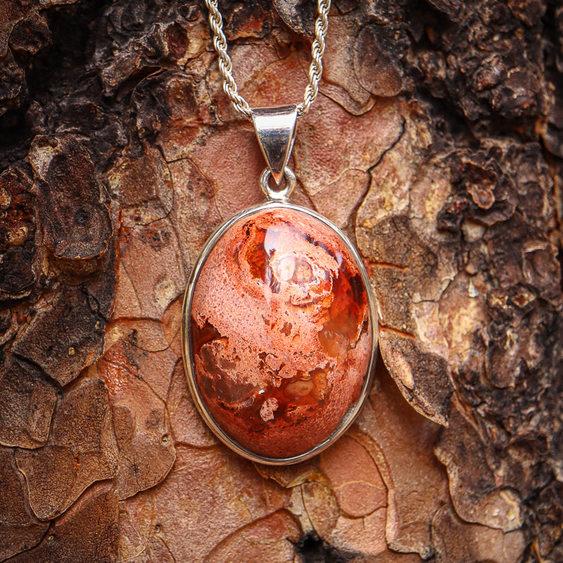 Fire Opal Pendant