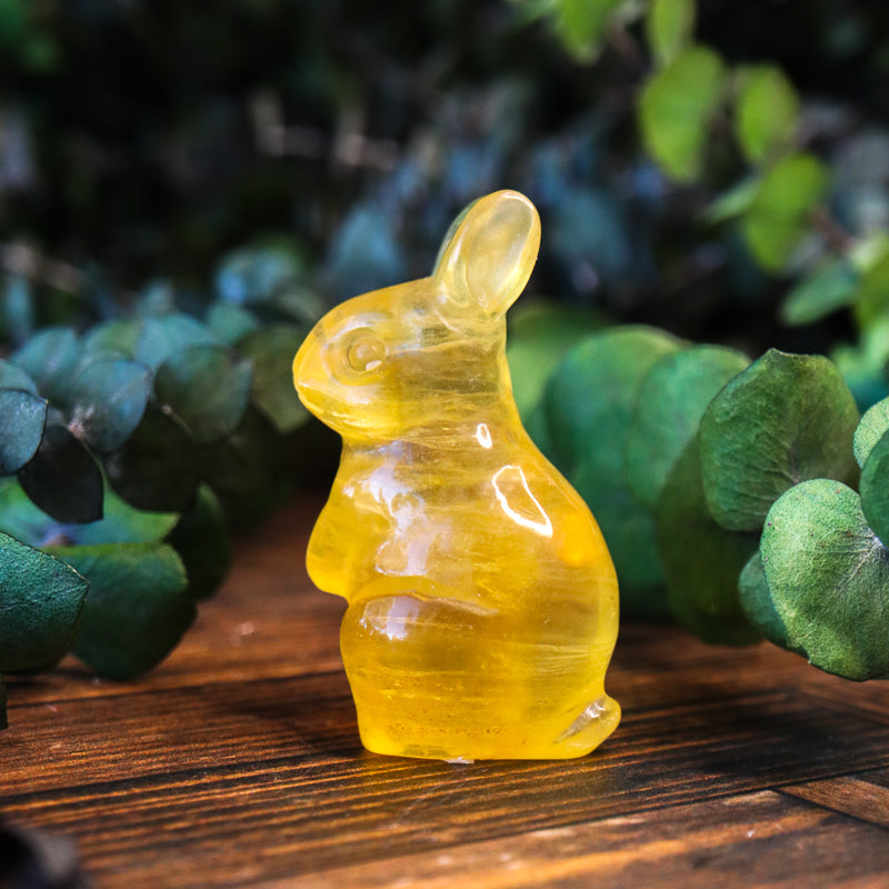 Fluorite Carved Rabbit