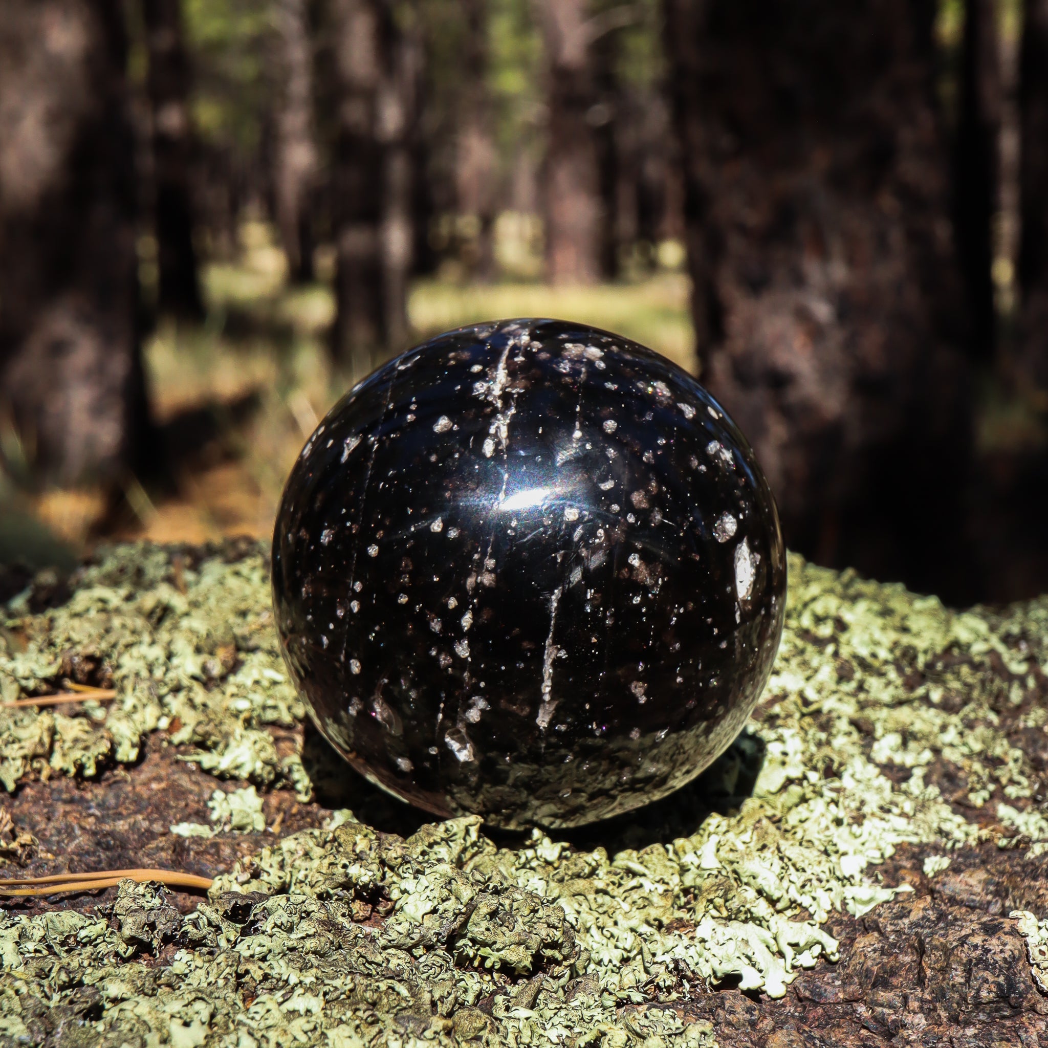 Galaxy Obsidian Sphere