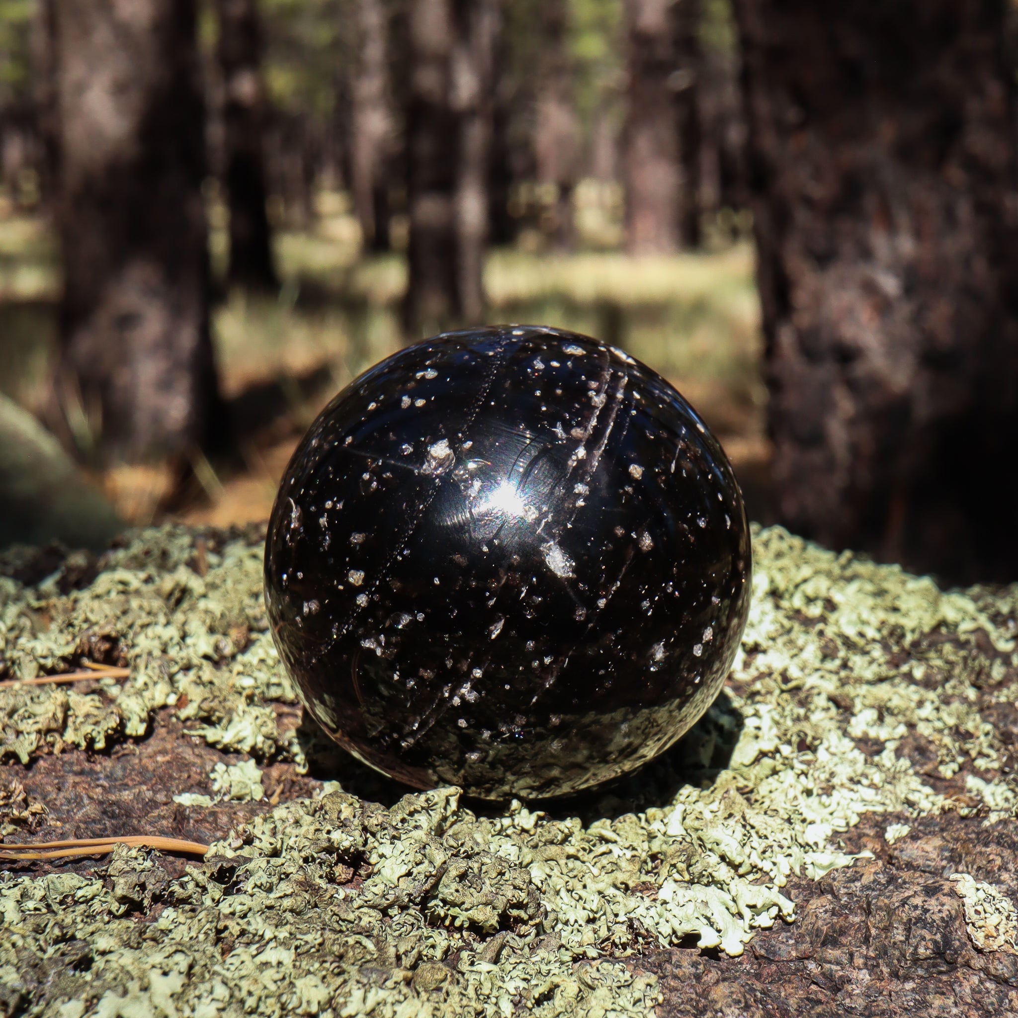Galaxy Obsidian Sphere