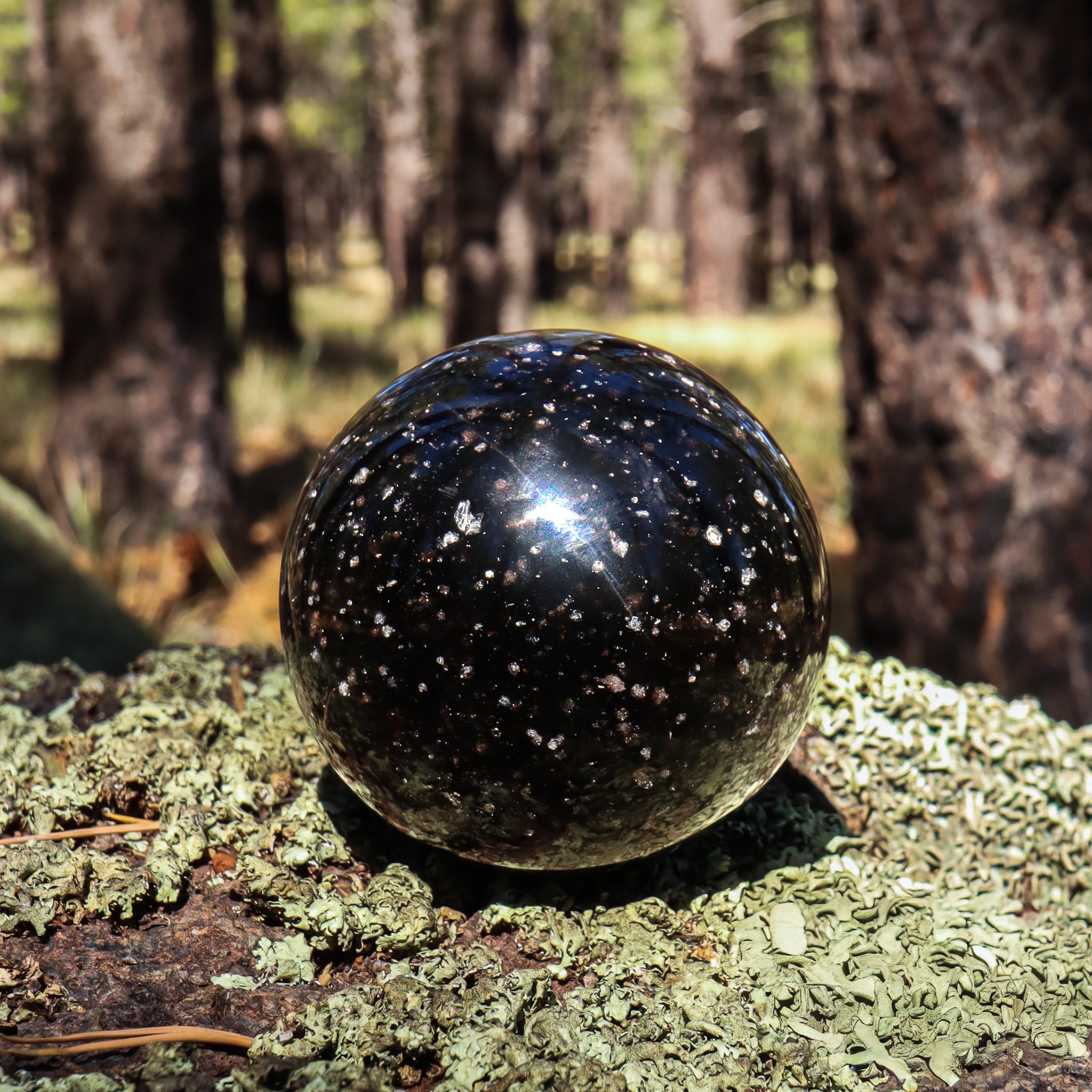 Galaxy Obsidian Sphere