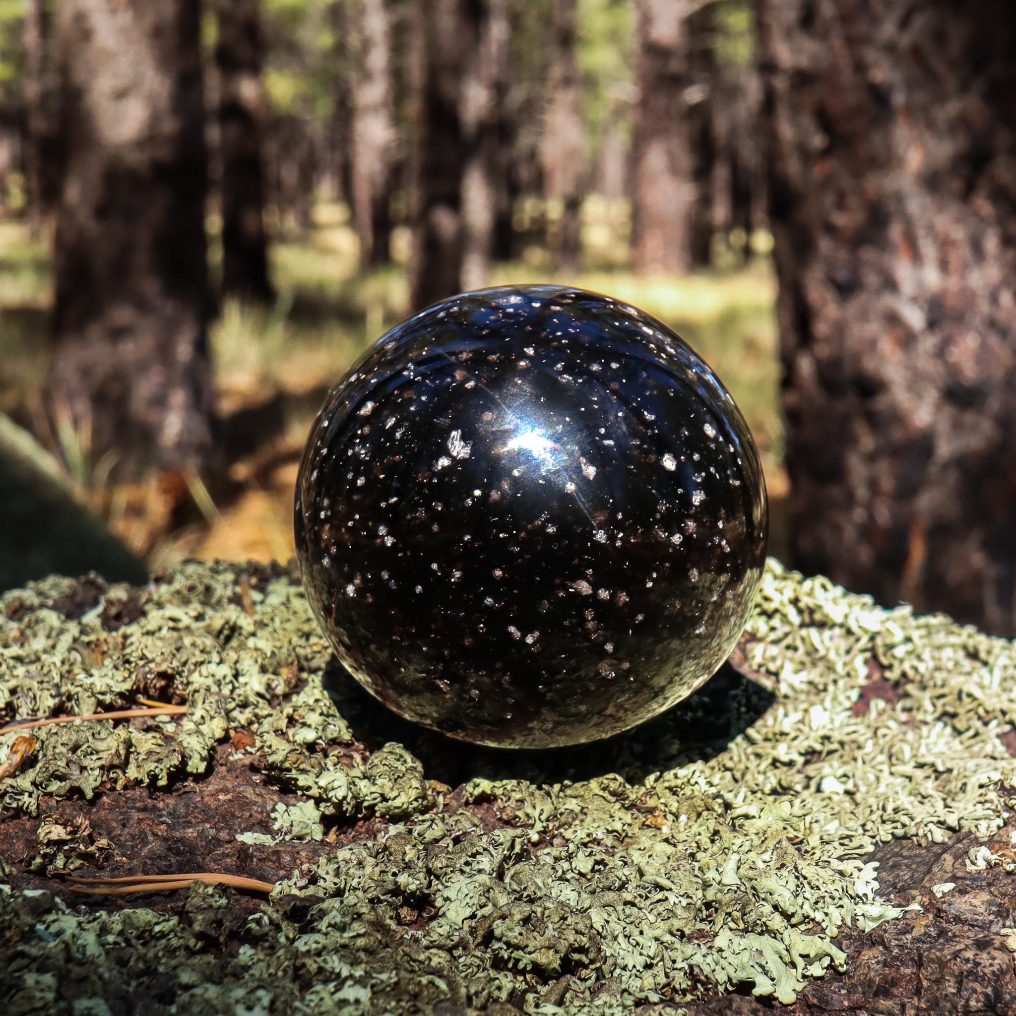 Galaxy Obsidian Sphere