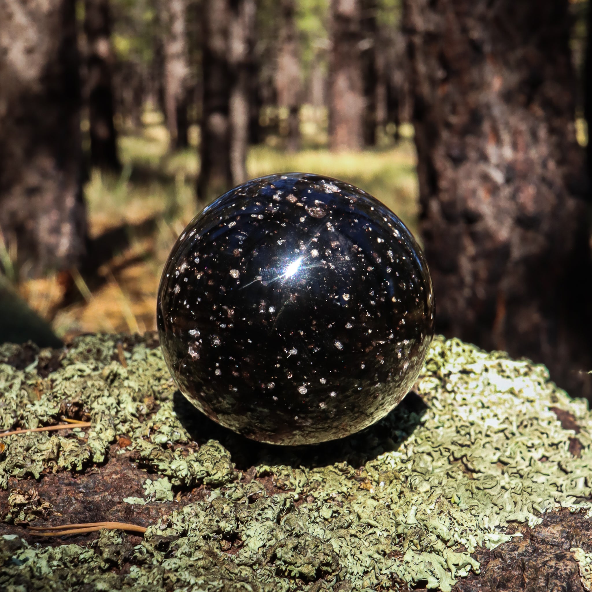 Galaxy Obsidian Sphere