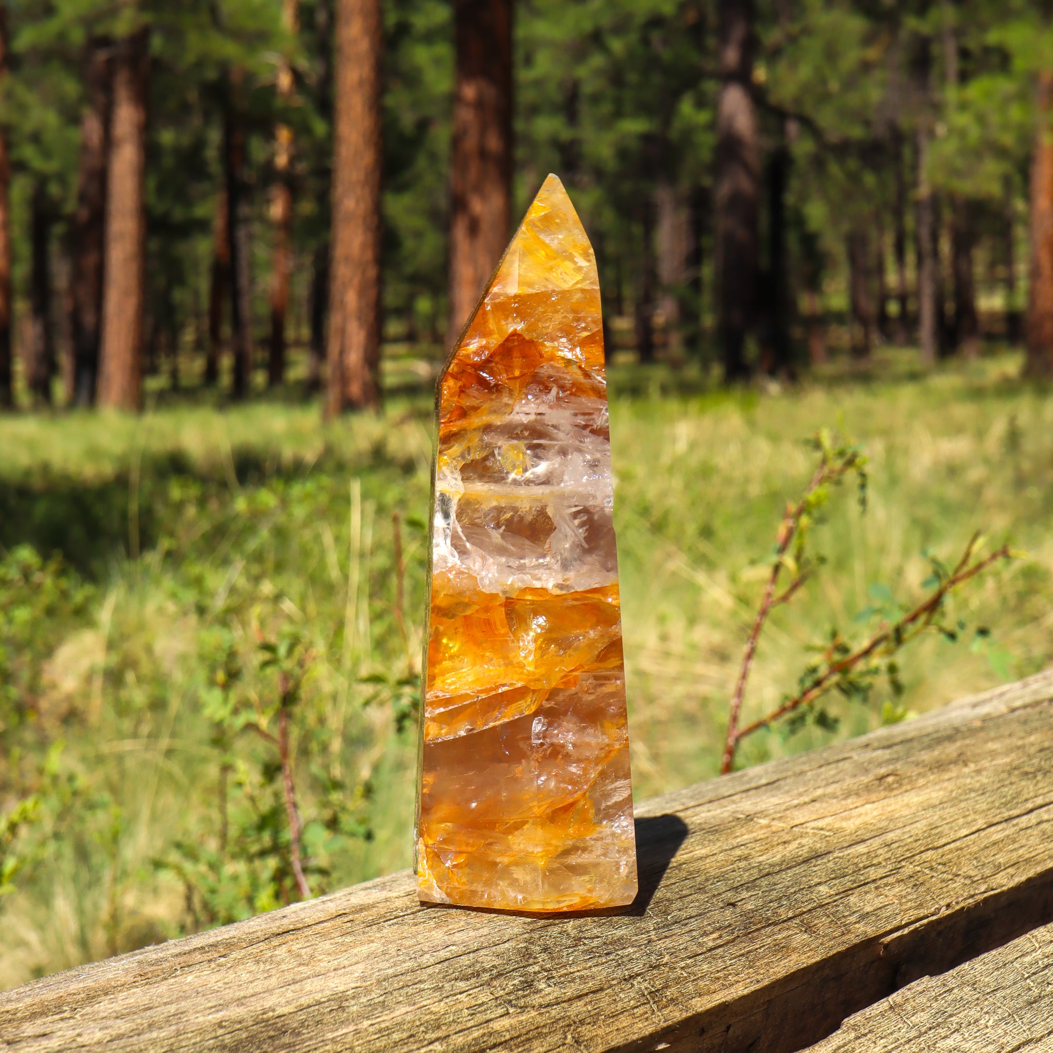 Golden Healer Quartz Point