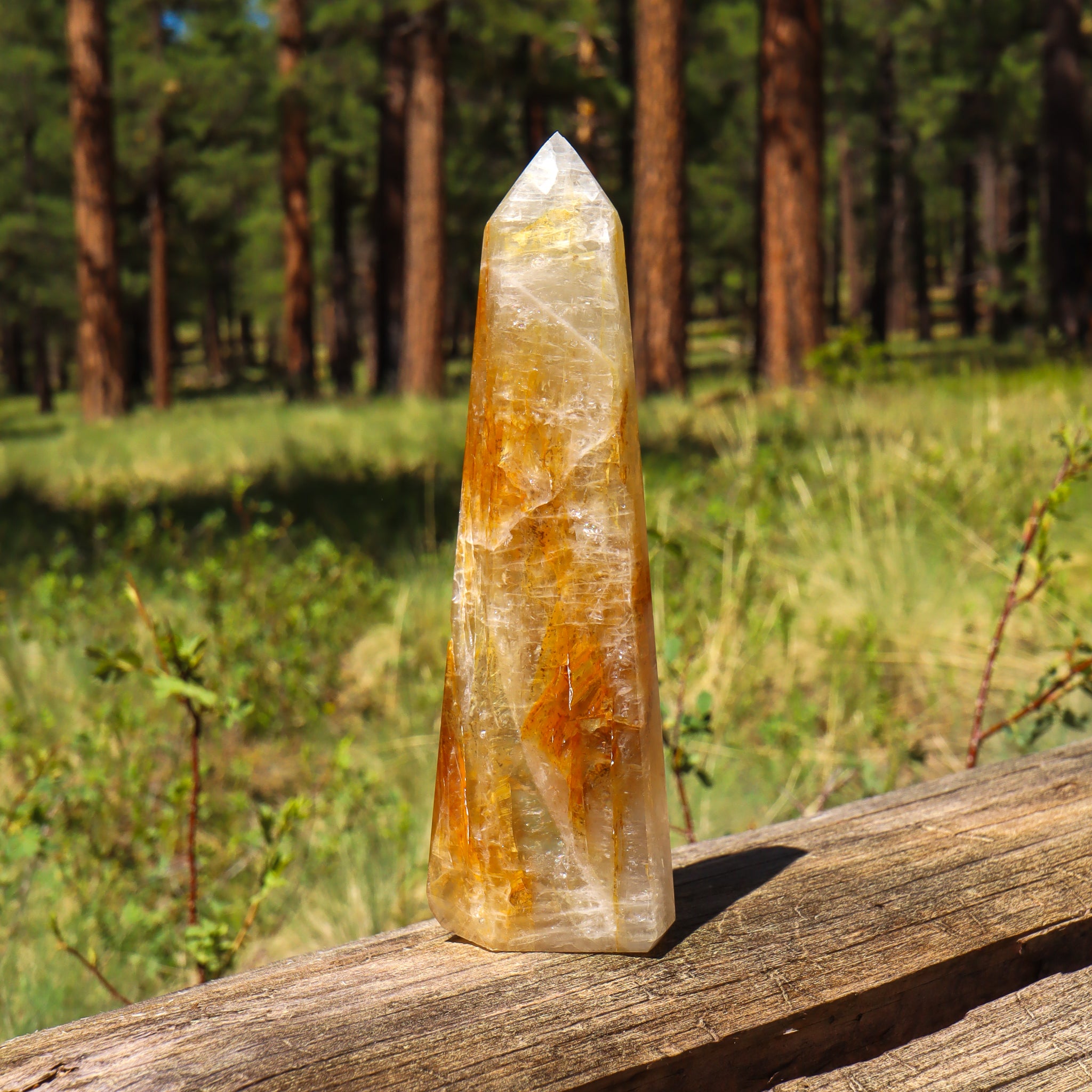 Golden Healer Quartz Point