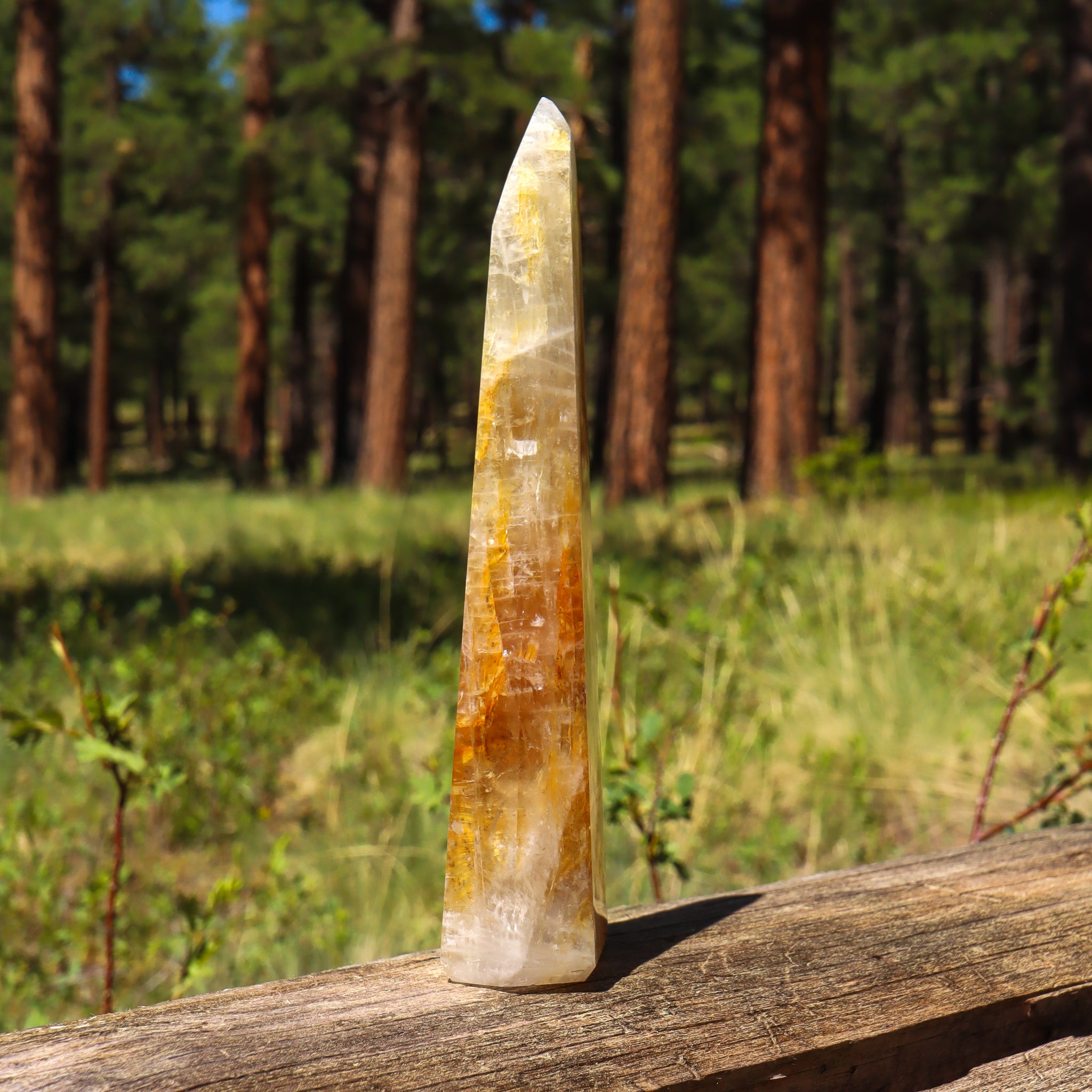 Golden Healer Quartz Point