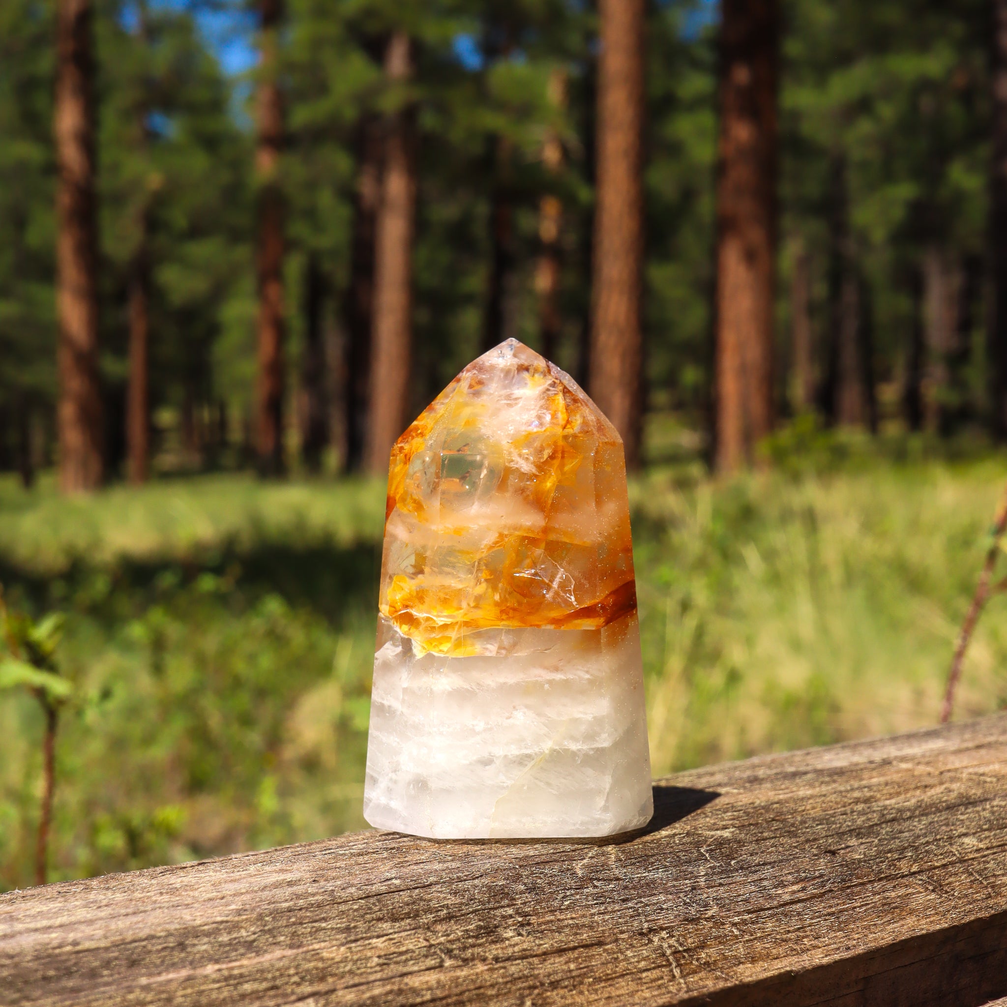 Golden Healer Quartz Point