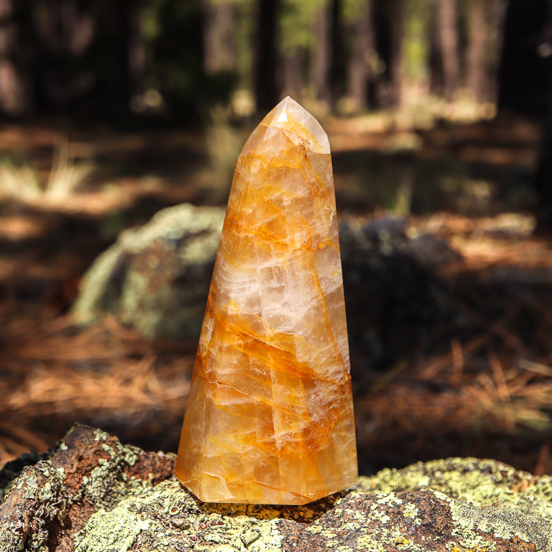 Golden Healer Quartz Point