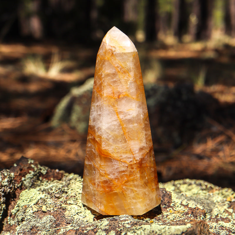 Golden Healer Quartz Point