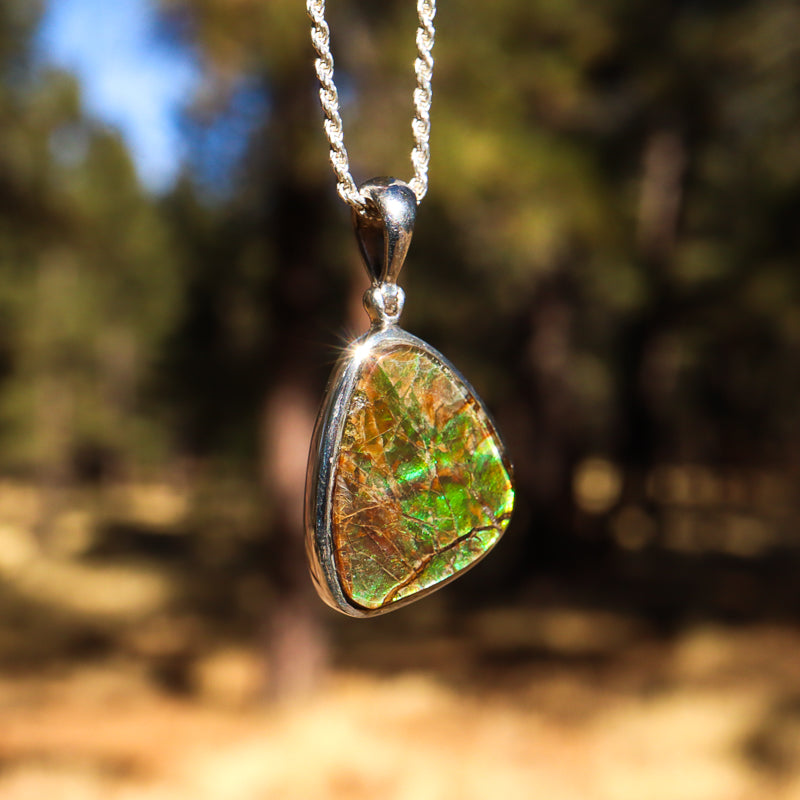 Ammolite Pendant