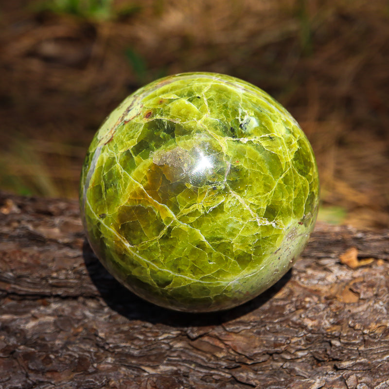 Green Opal Sphere