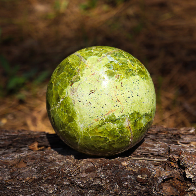 Green Opal Sphere