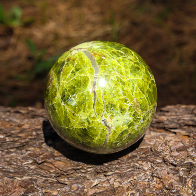 Green Opal Sphere