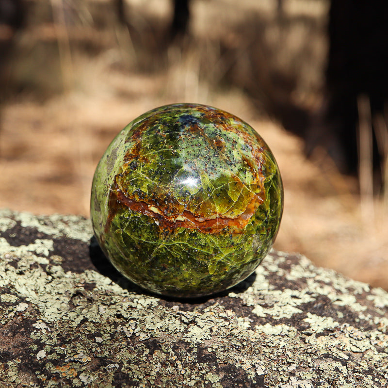 Green Opal Sphere