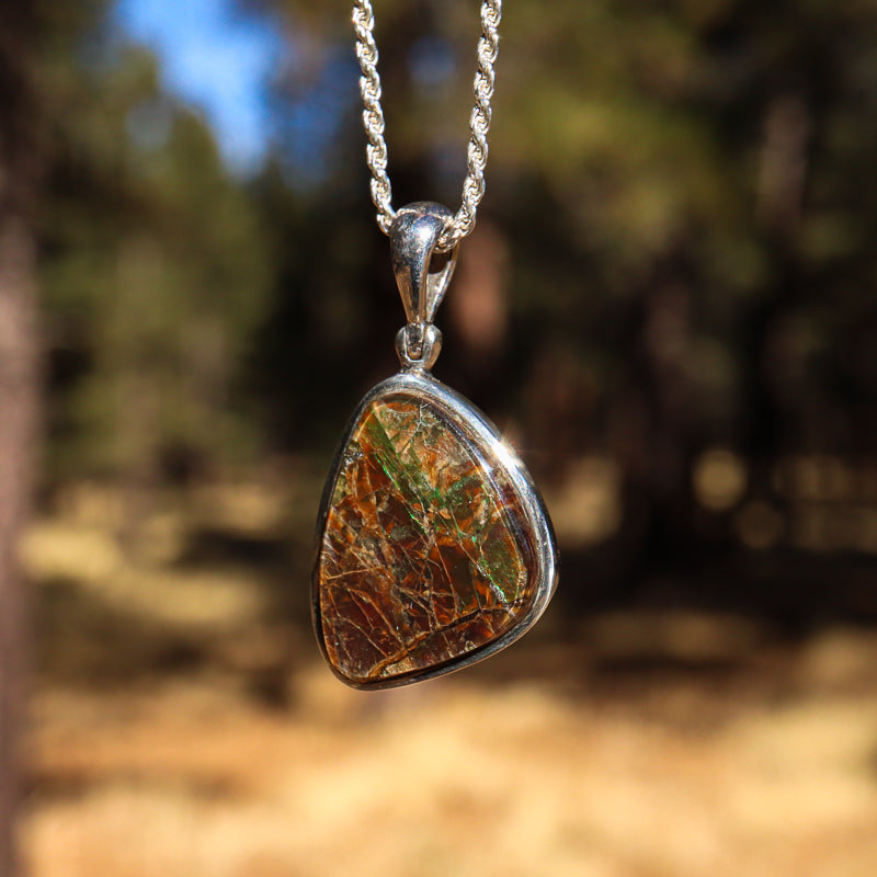 Ammolite Pendant