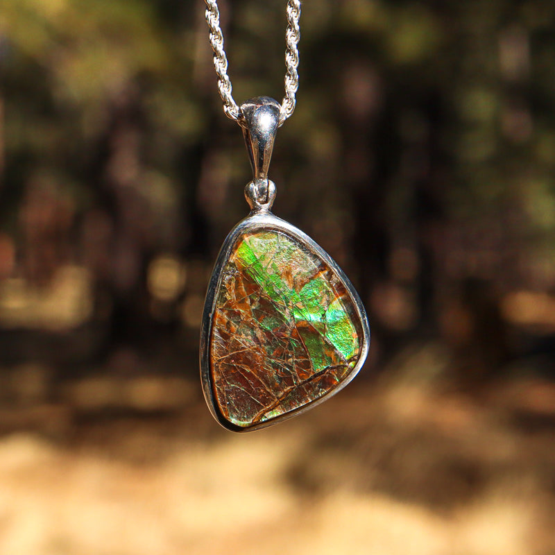 Ammolite Pendant