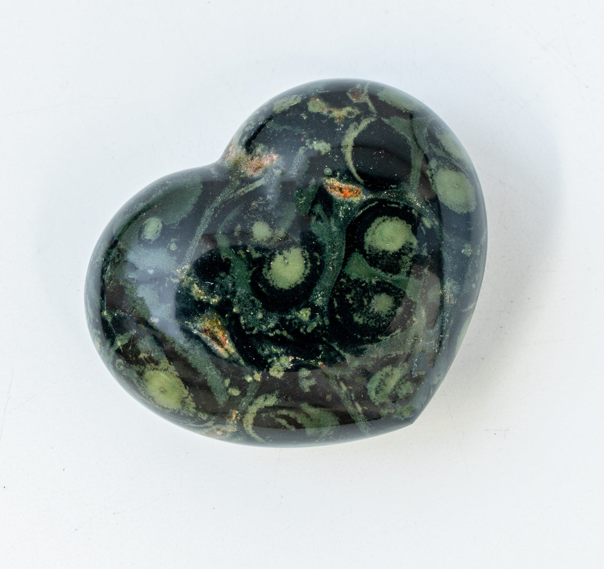 Kambaba Jasper Heart