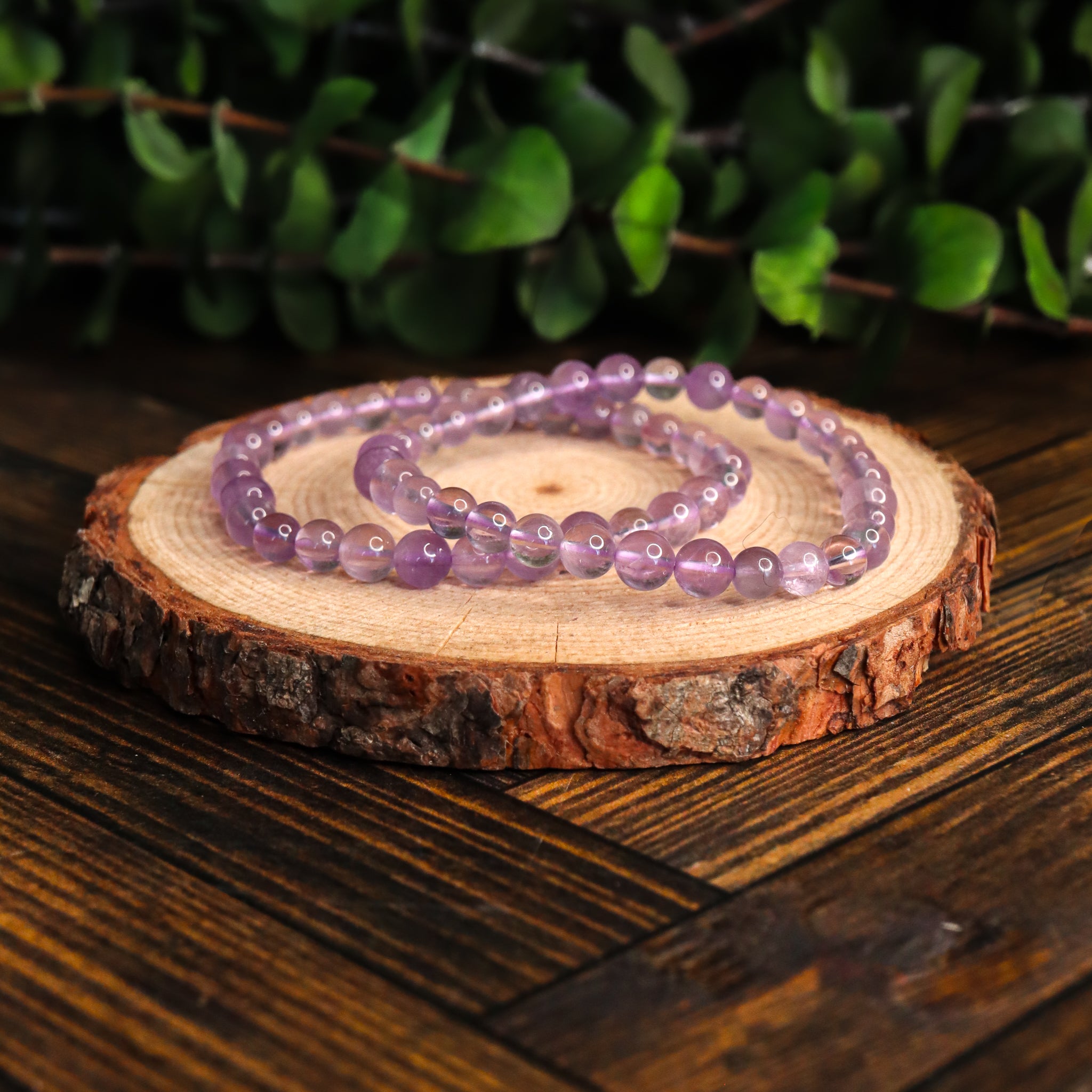 Lavender Amethyst Bracelet