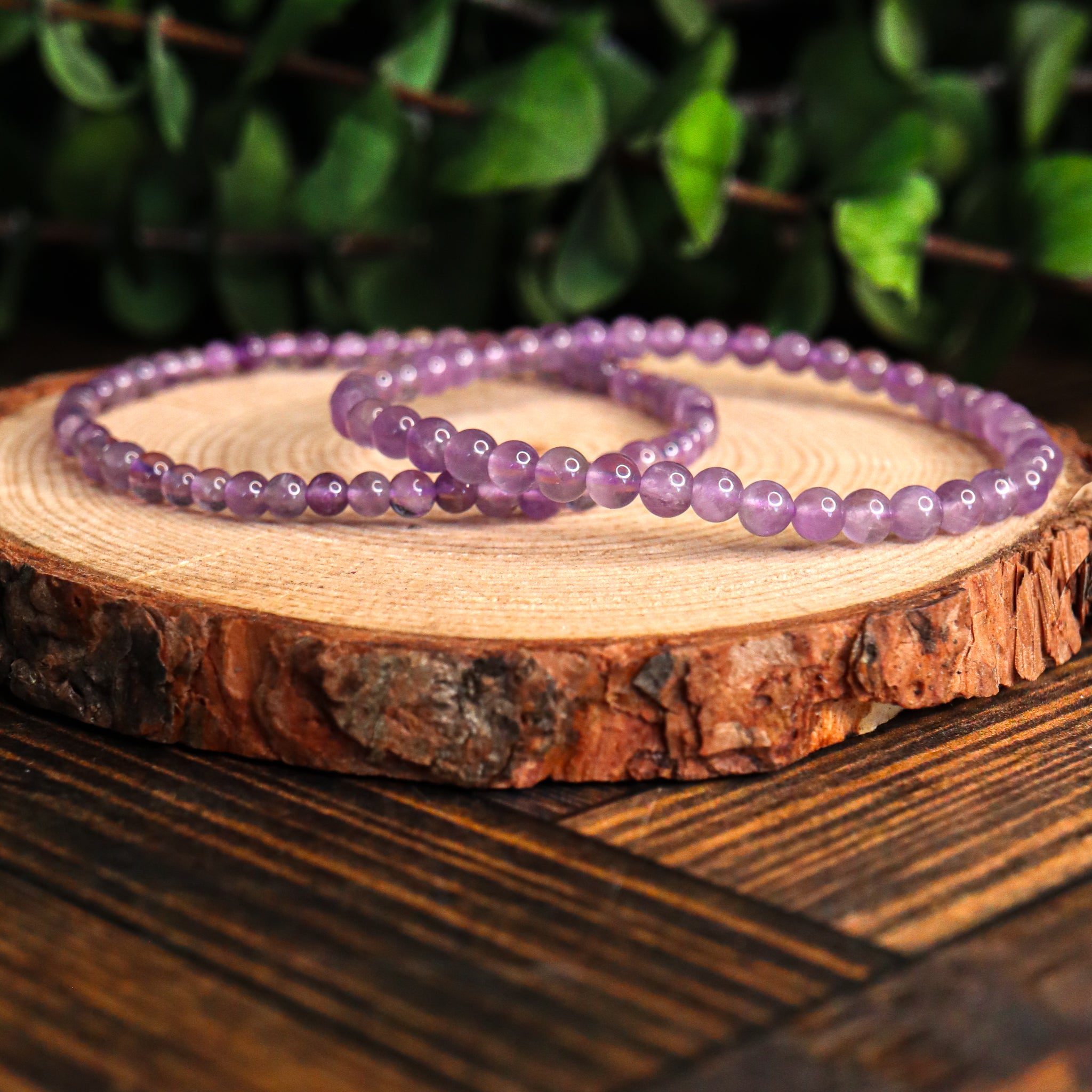 Lavender Amethyst Bracelet
