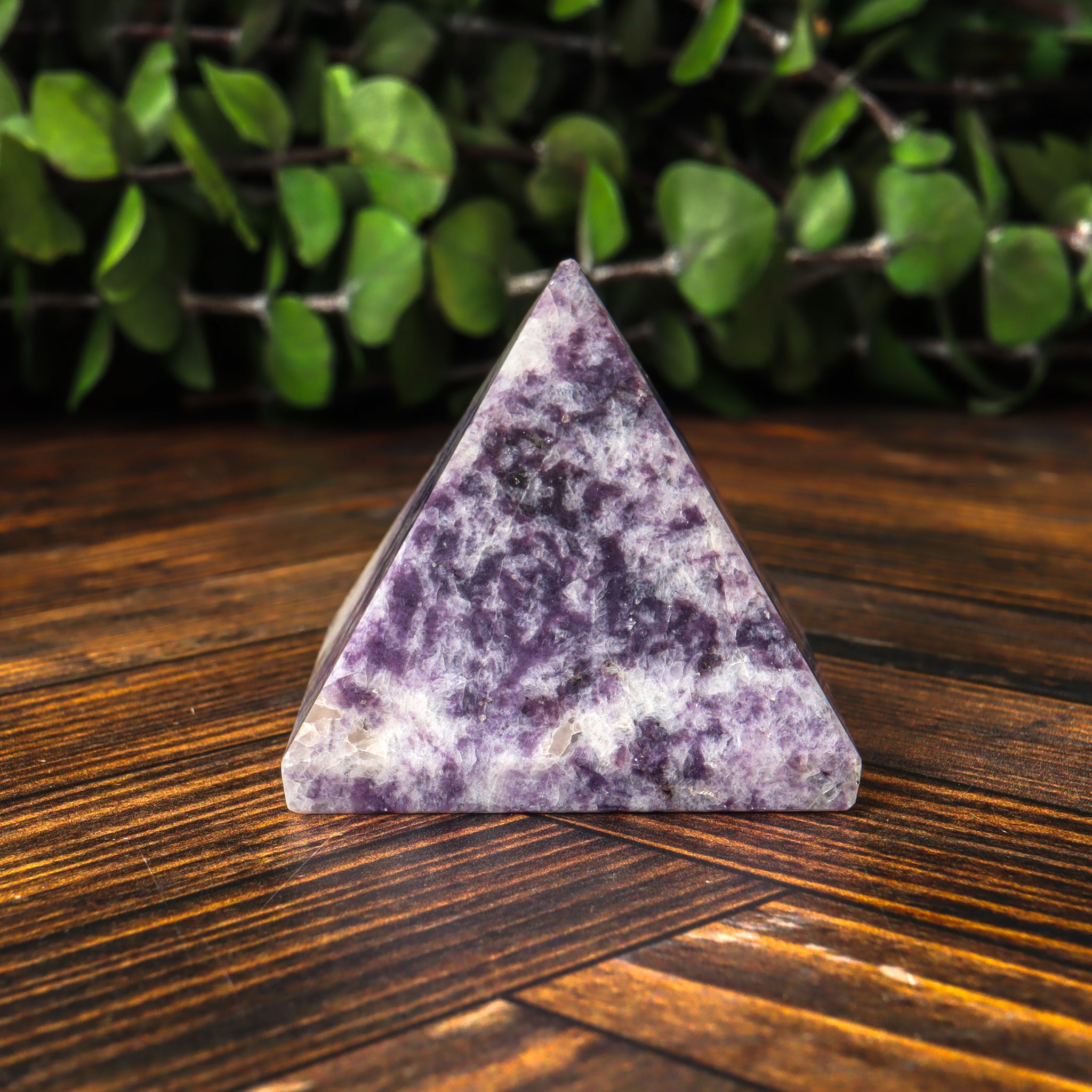 Lepidolite Pyramid
