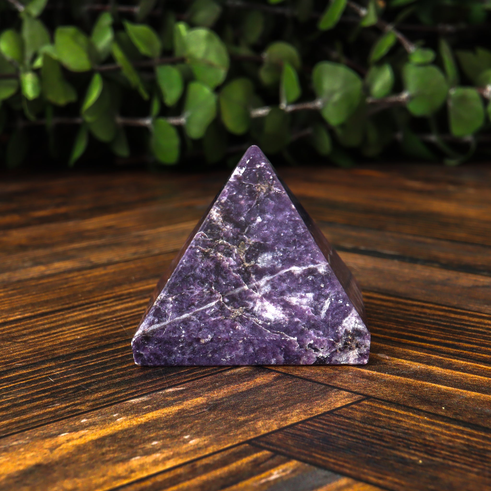 Lepidolite Pyramid