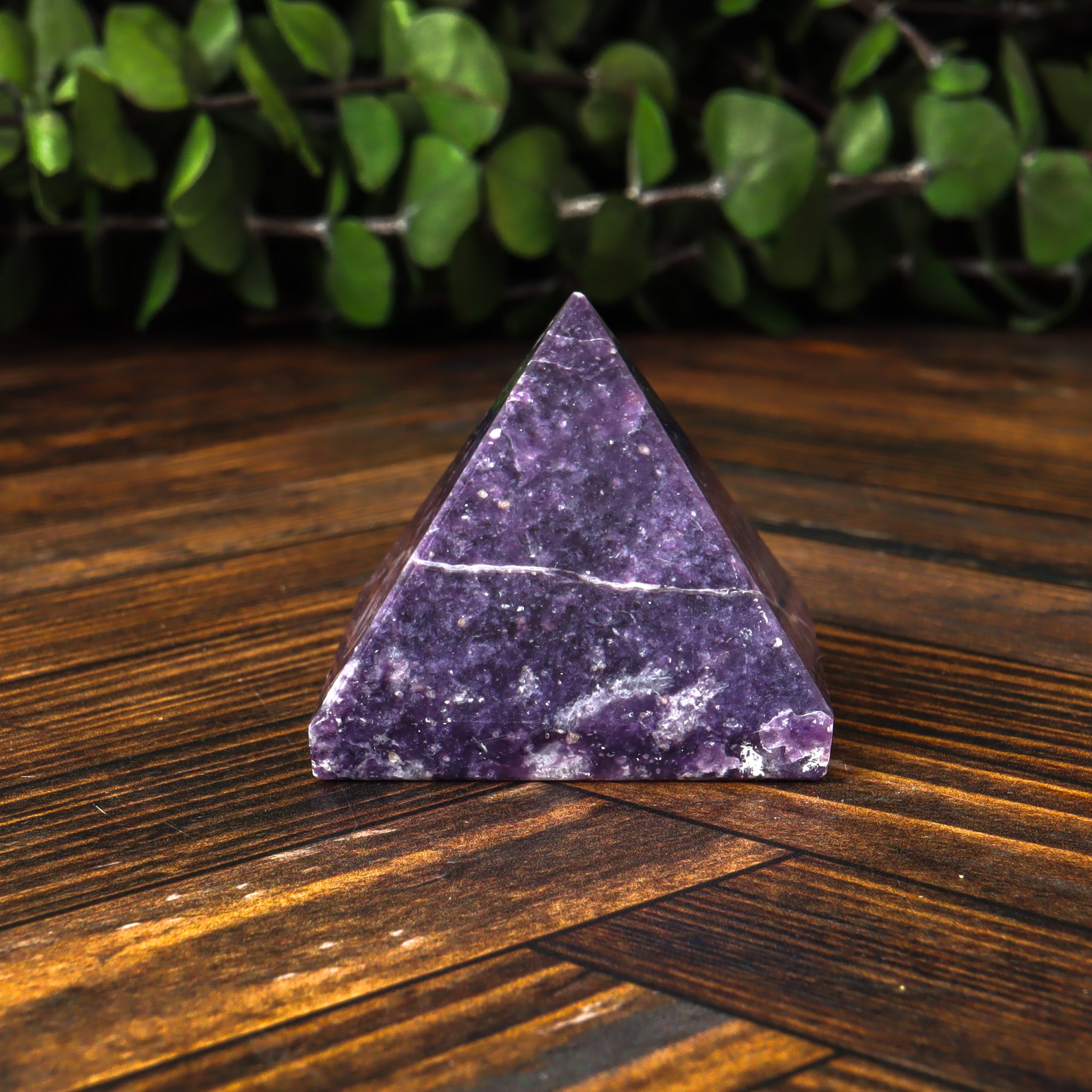 Lepidolite Pyramid