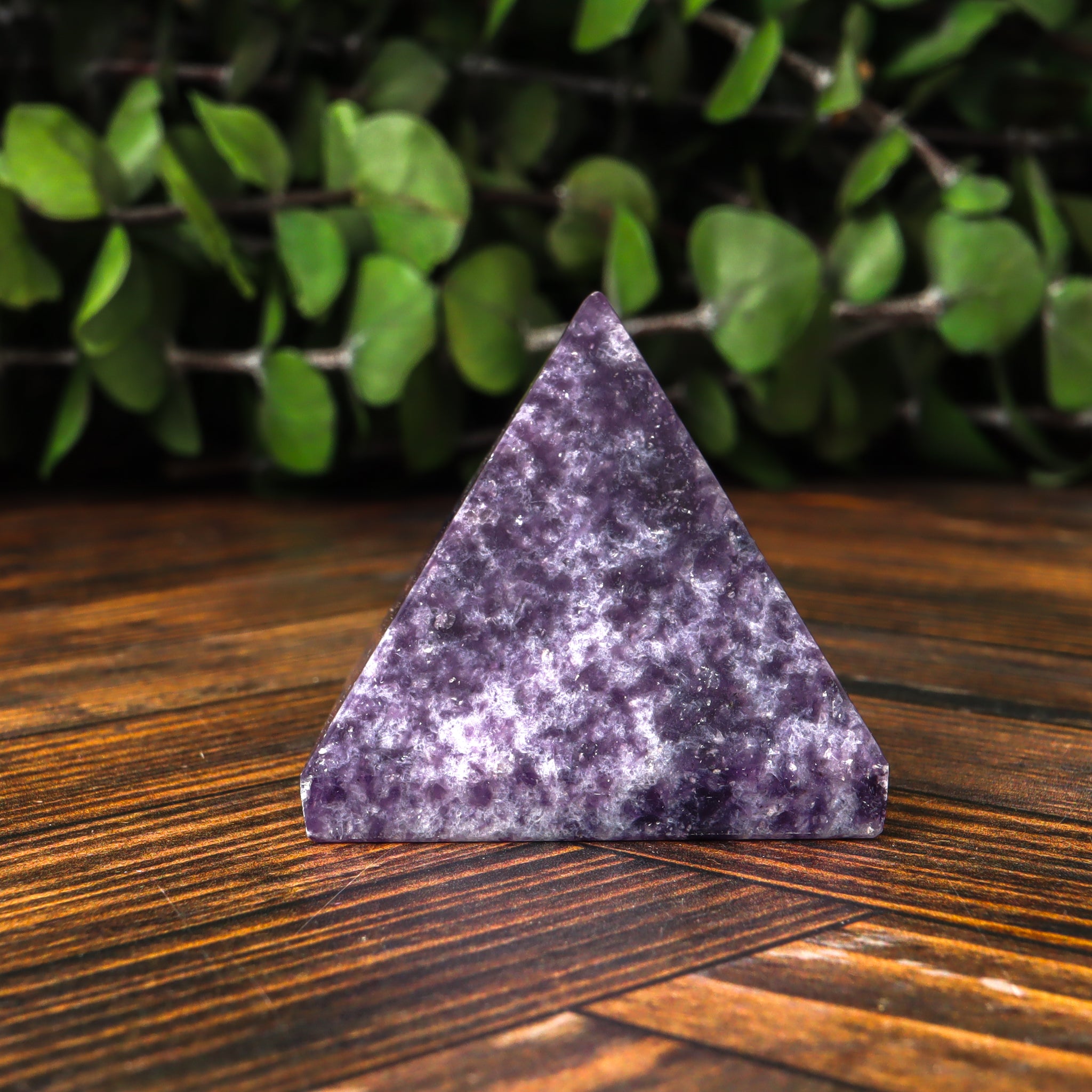 Lepidolite Pyramid