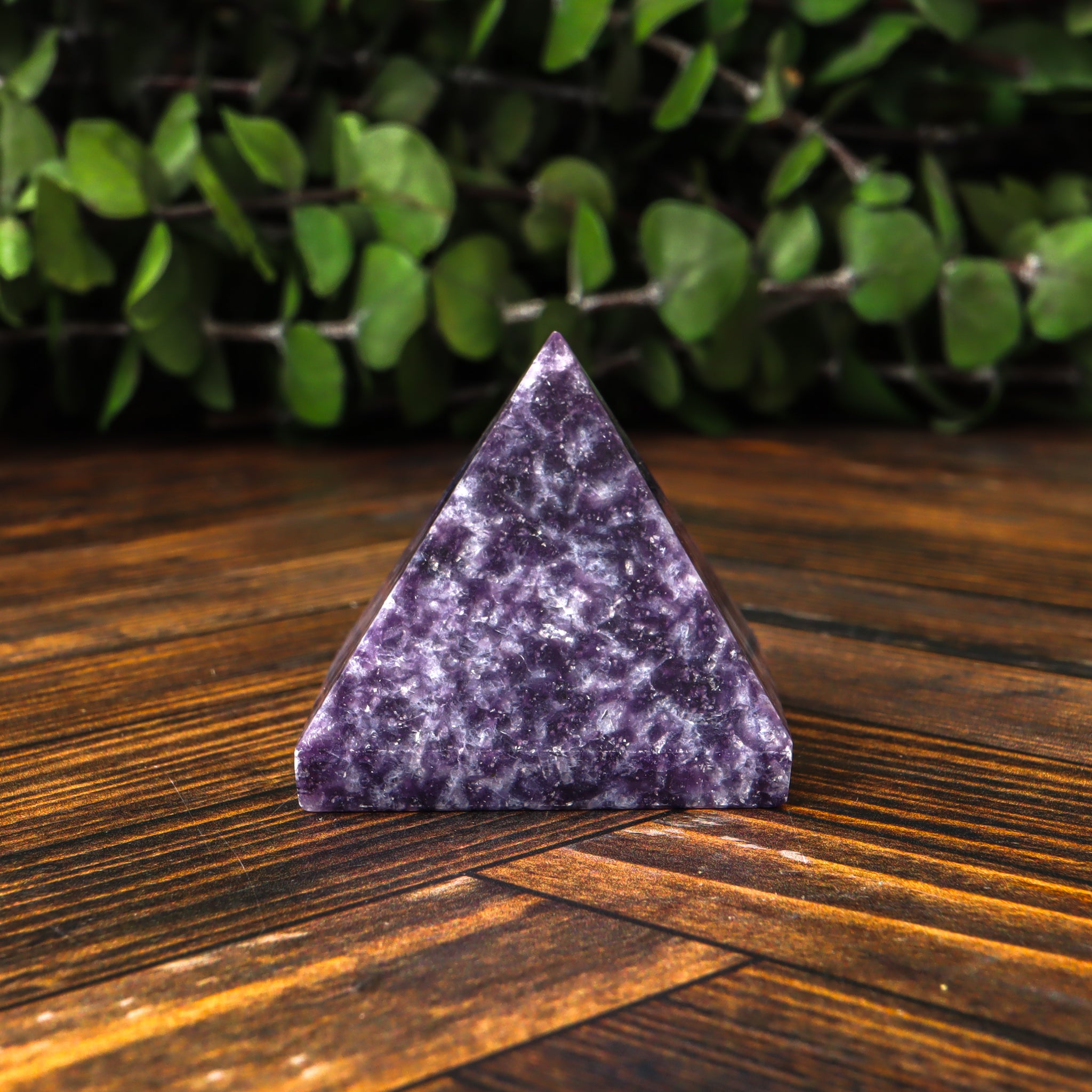 Lepidolite Pyramid
