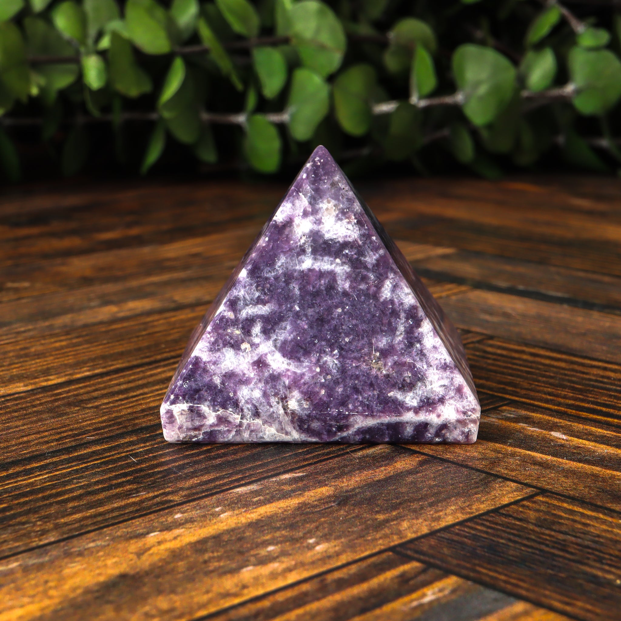 Lepidolite Pyramid