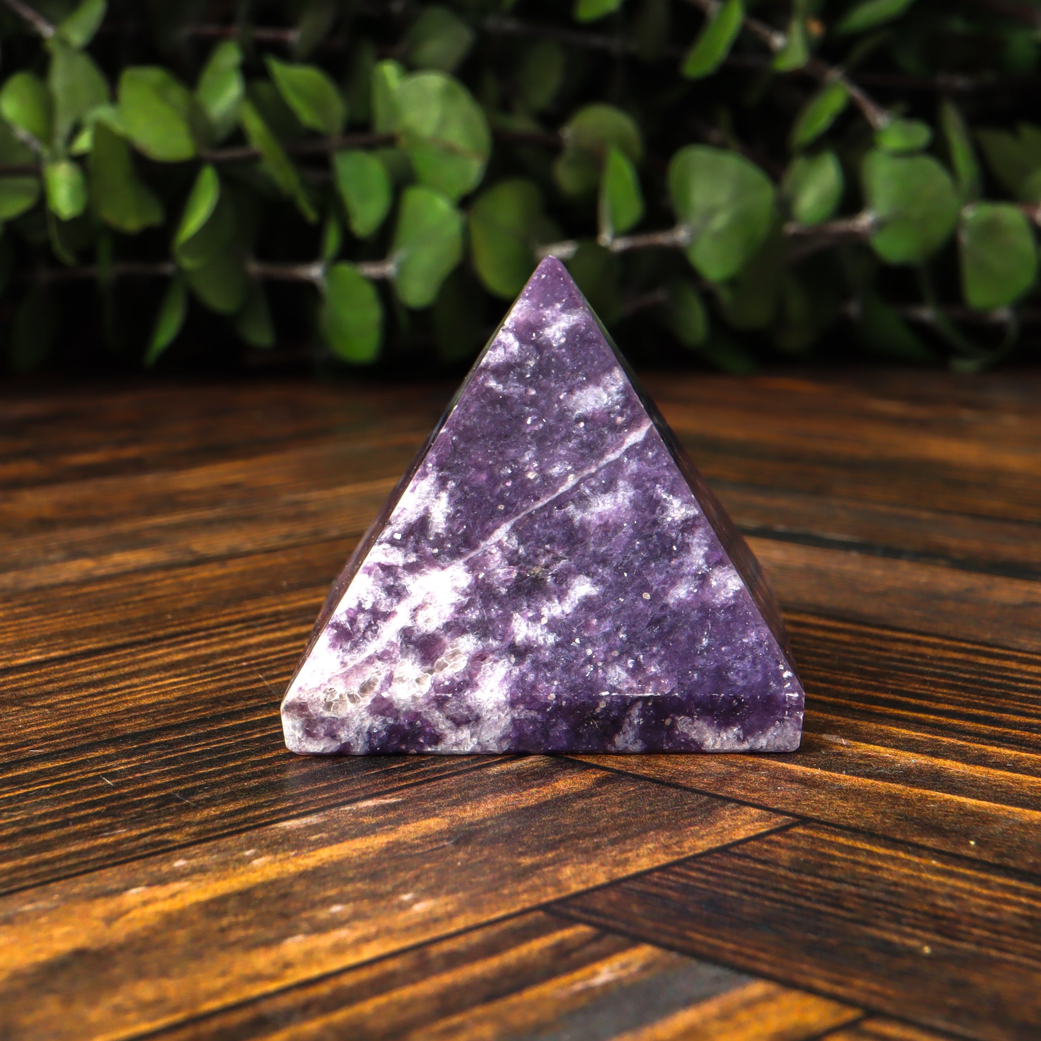 Lepidolite Pyramid
