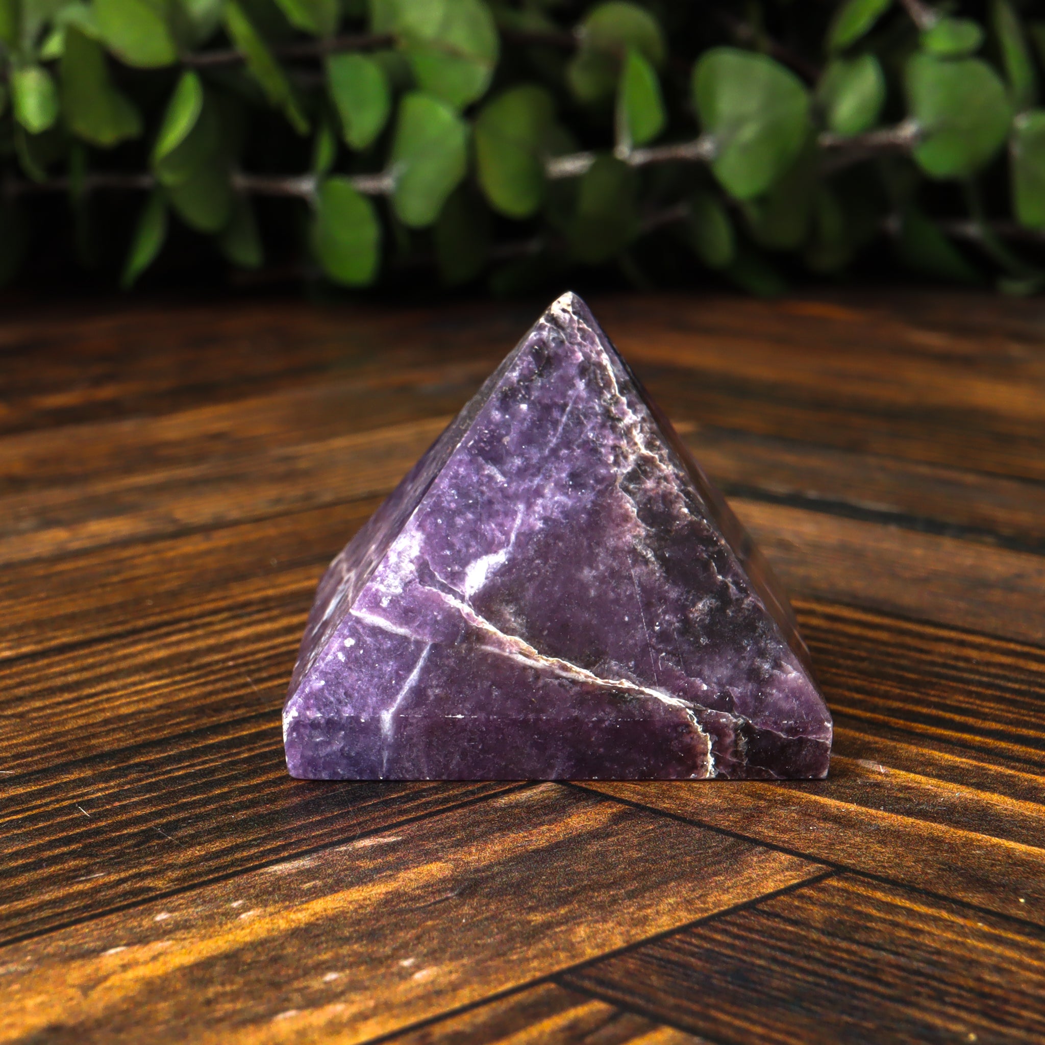 Lepidolite Pyramid