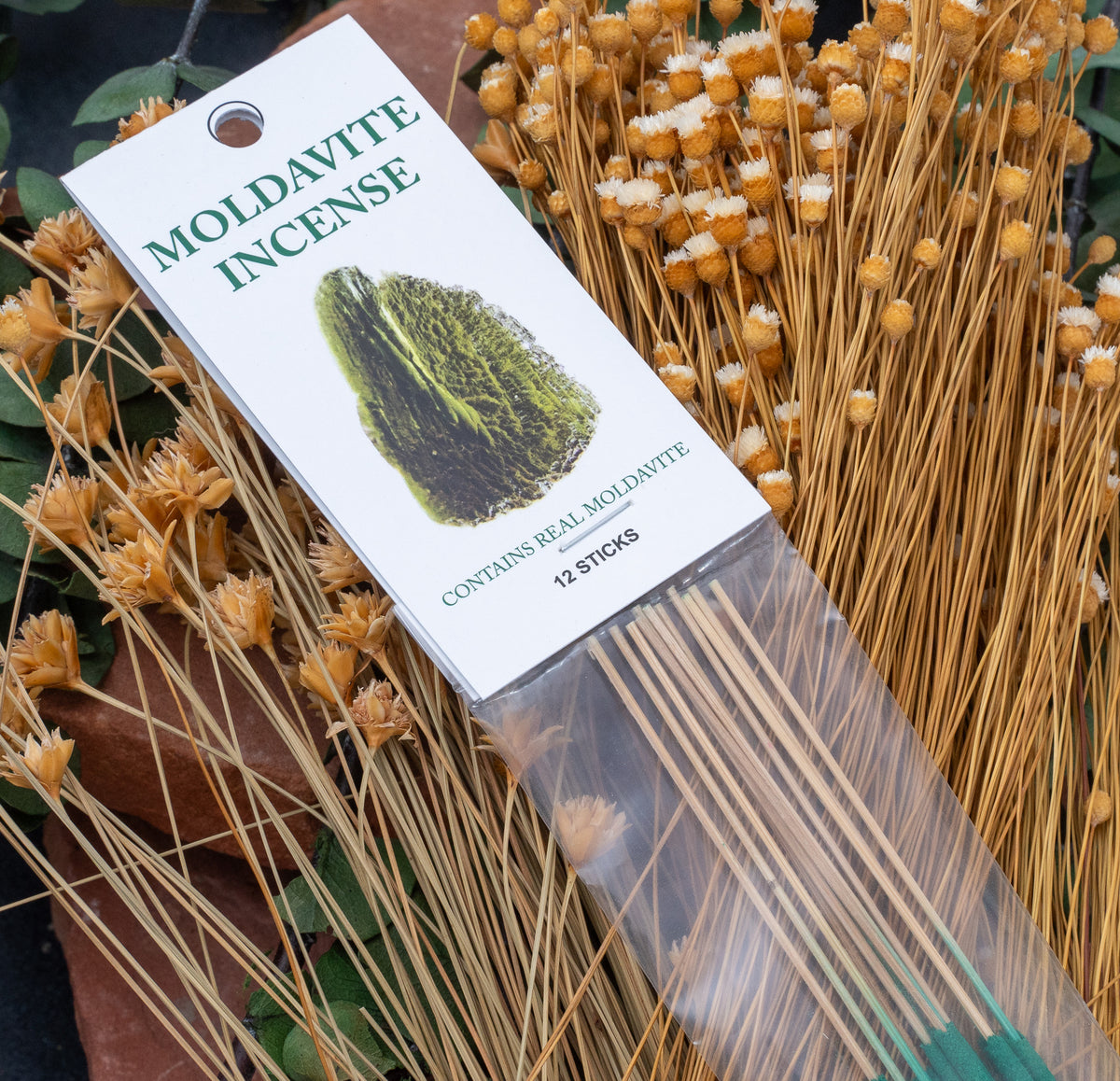 Moldavite Incense Sticks