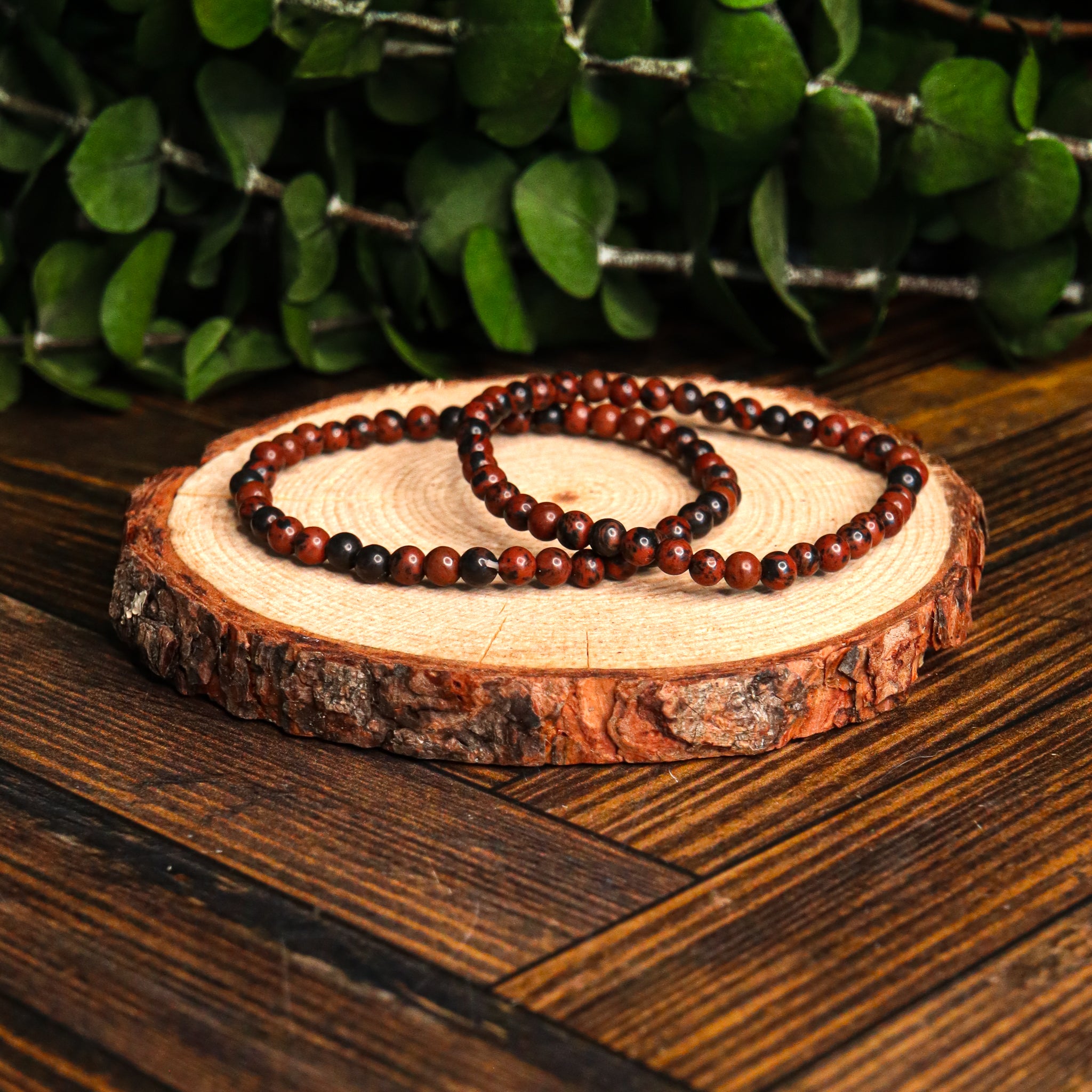 Mahogany Obsidian Bracelet