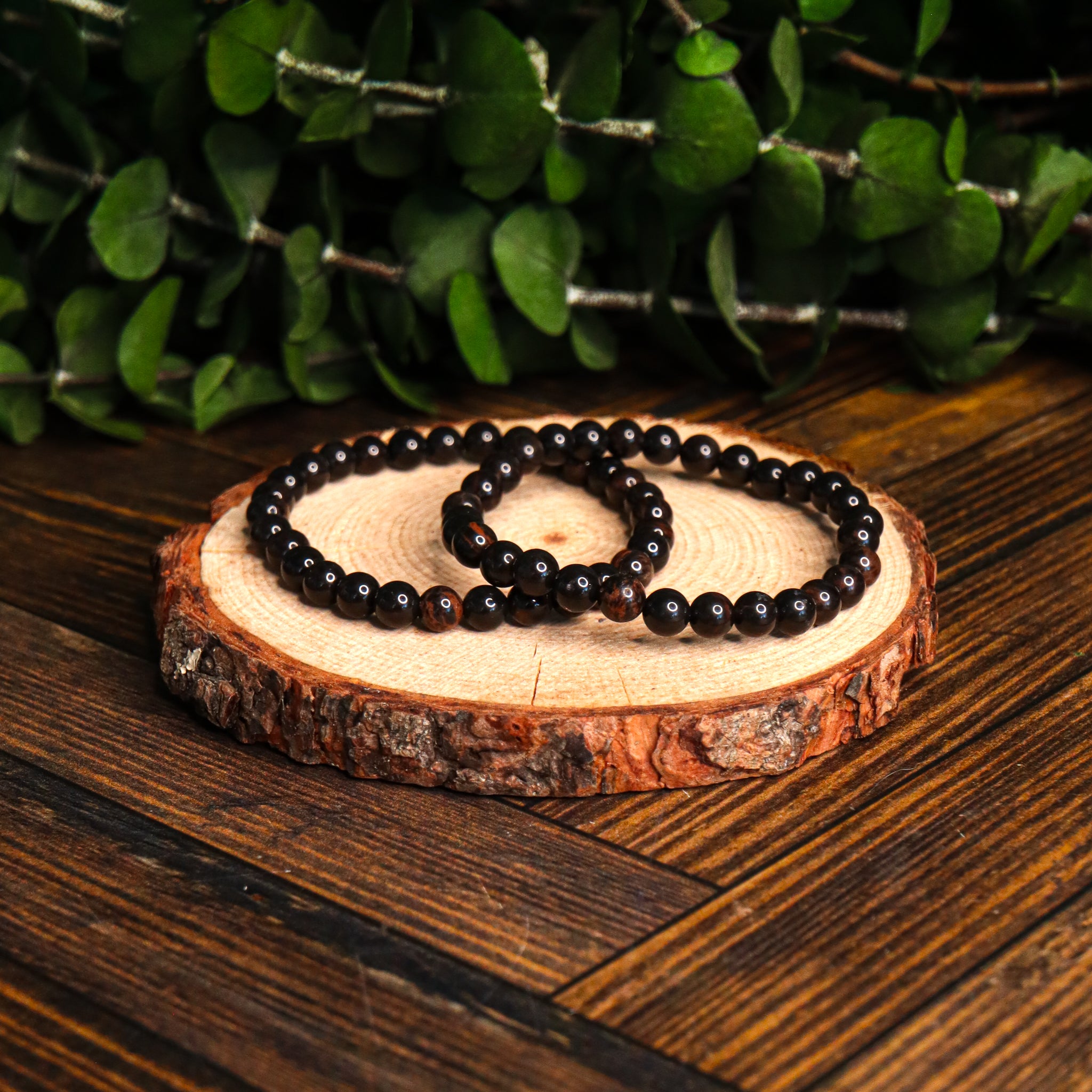 Mahogany Obsidian Bracelet
