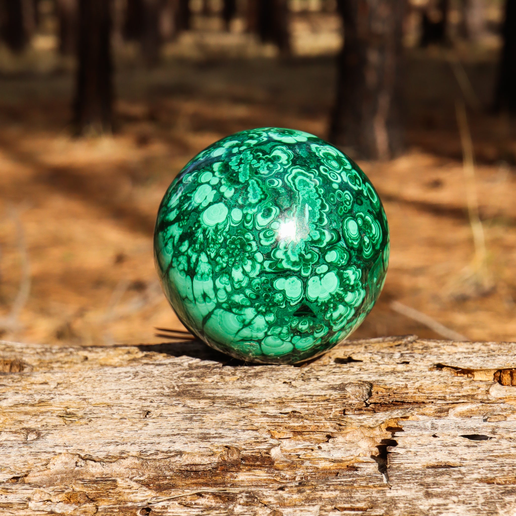 Malachite Sphere