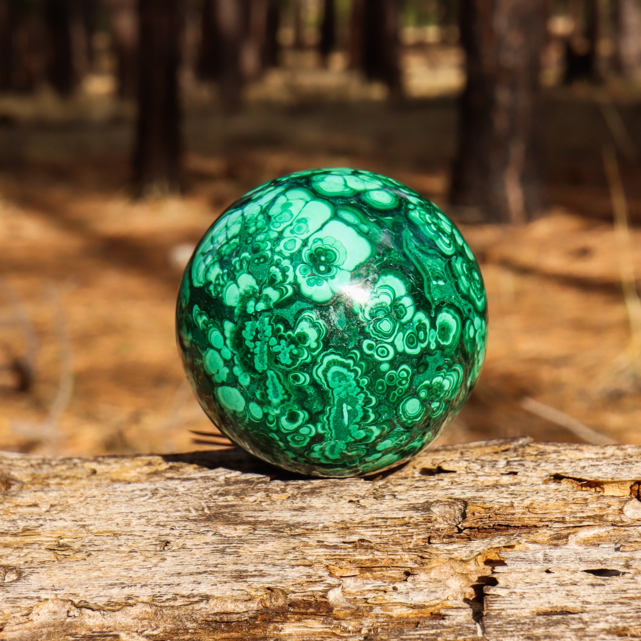 Malachite Sphere