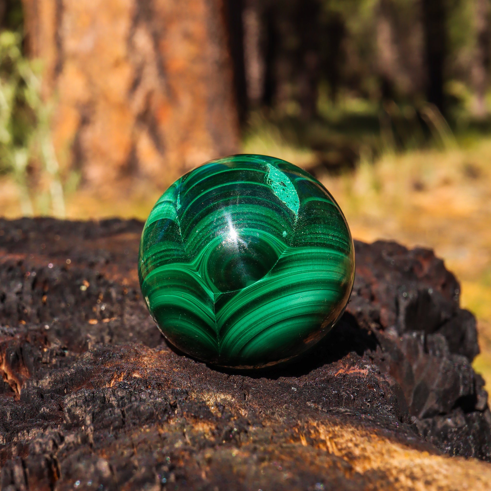Malachite Sphere