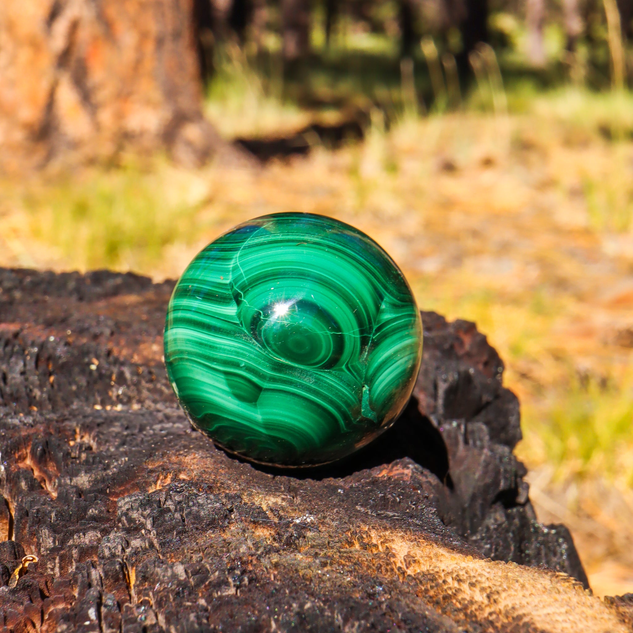 Malachite Sphere