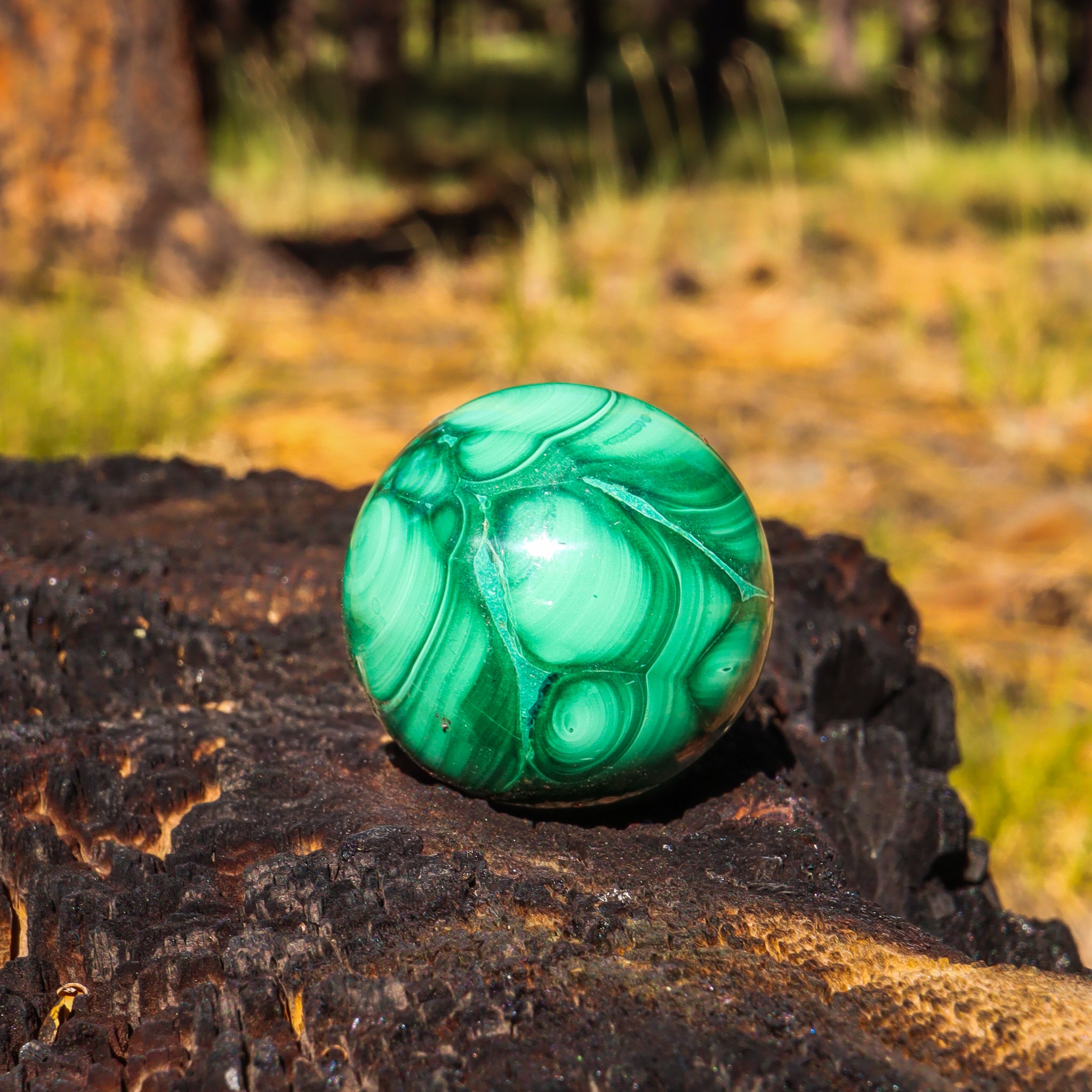 Malachite Sphere