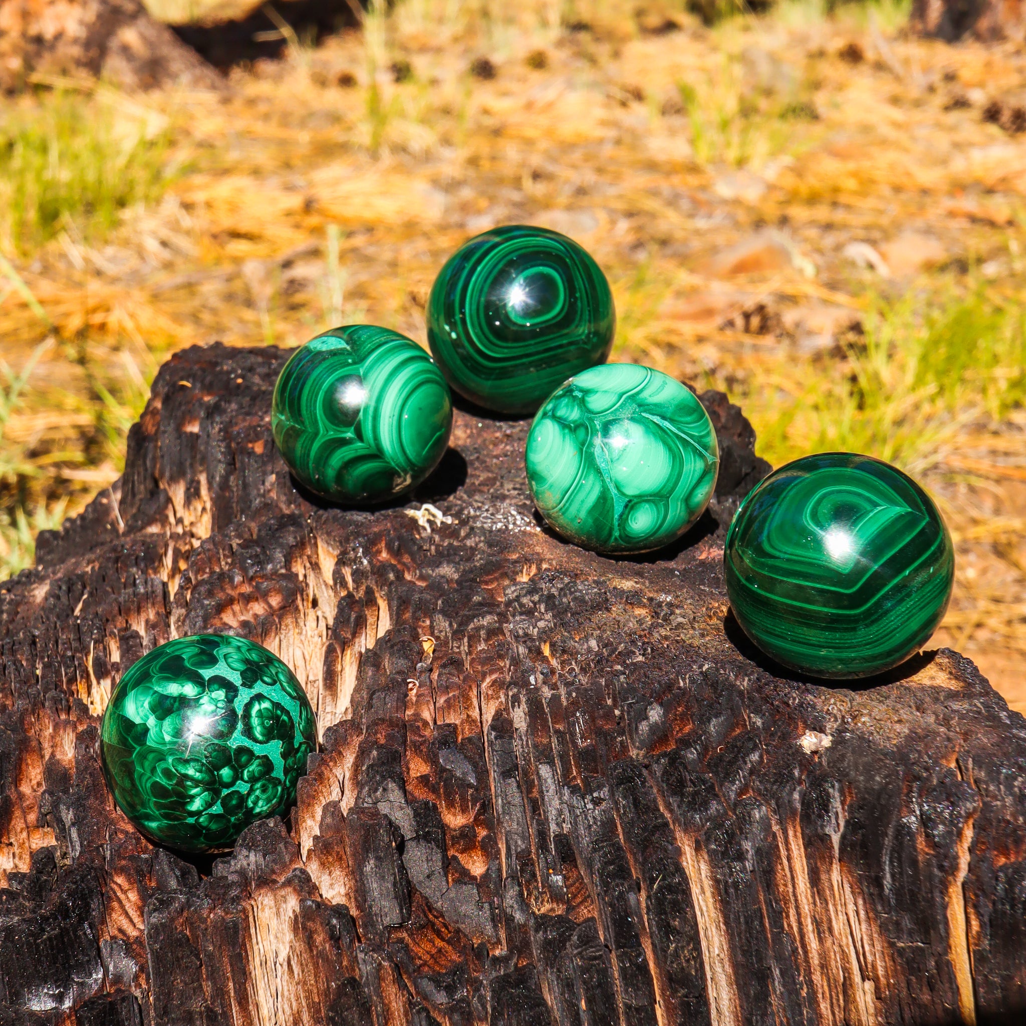 Malachite Sphere