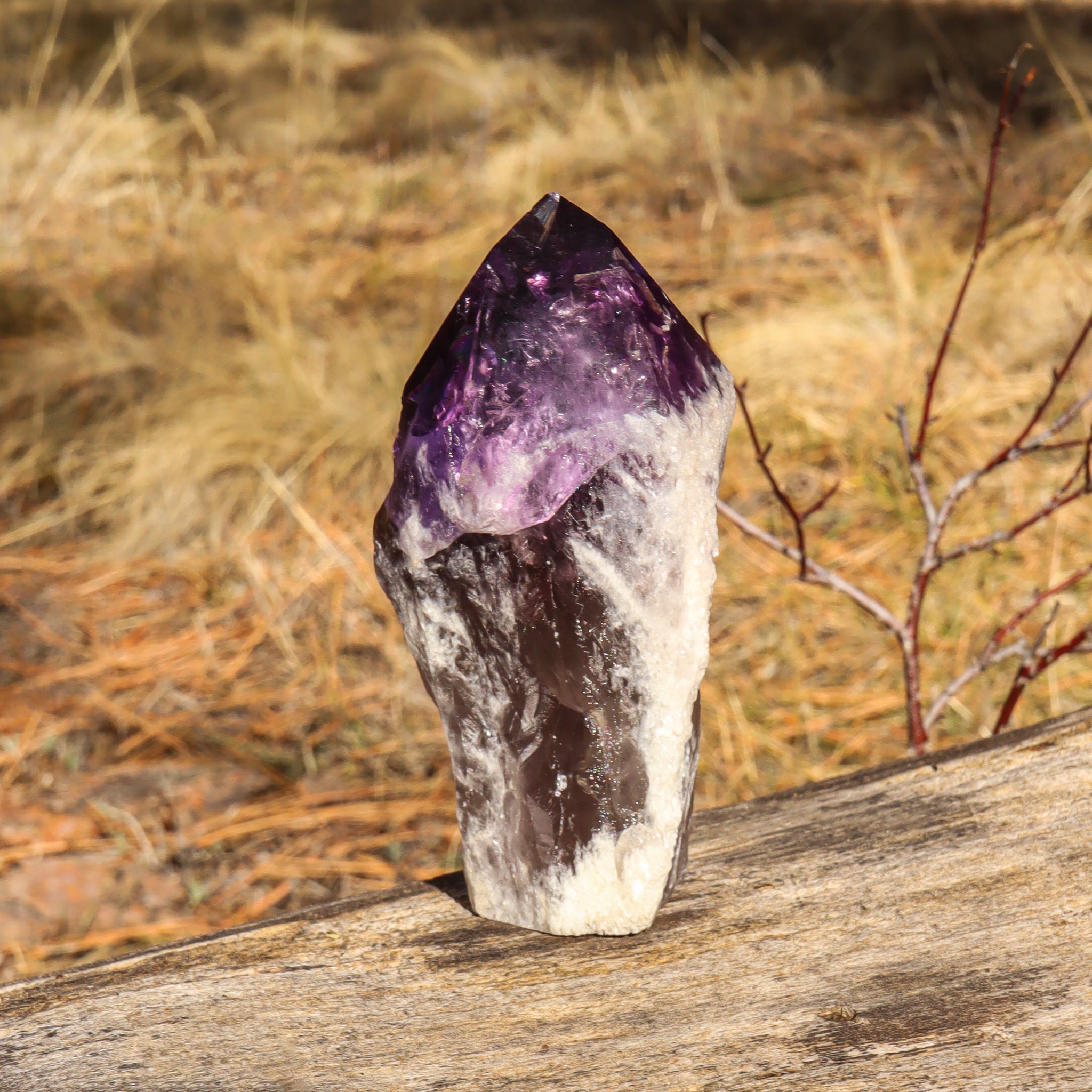 Large Natural Amethyst Point