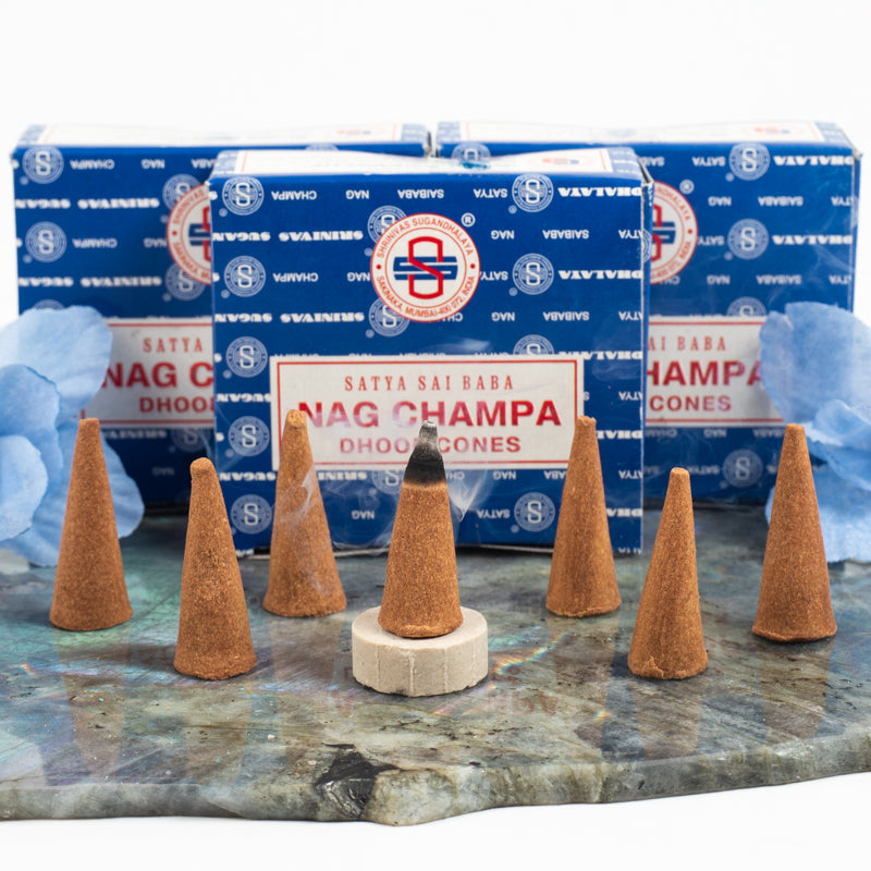 Nag Champa Incense Incense Crystal Magic online Cones 