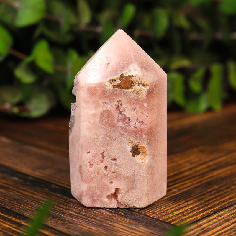 Pink Amethyst Point