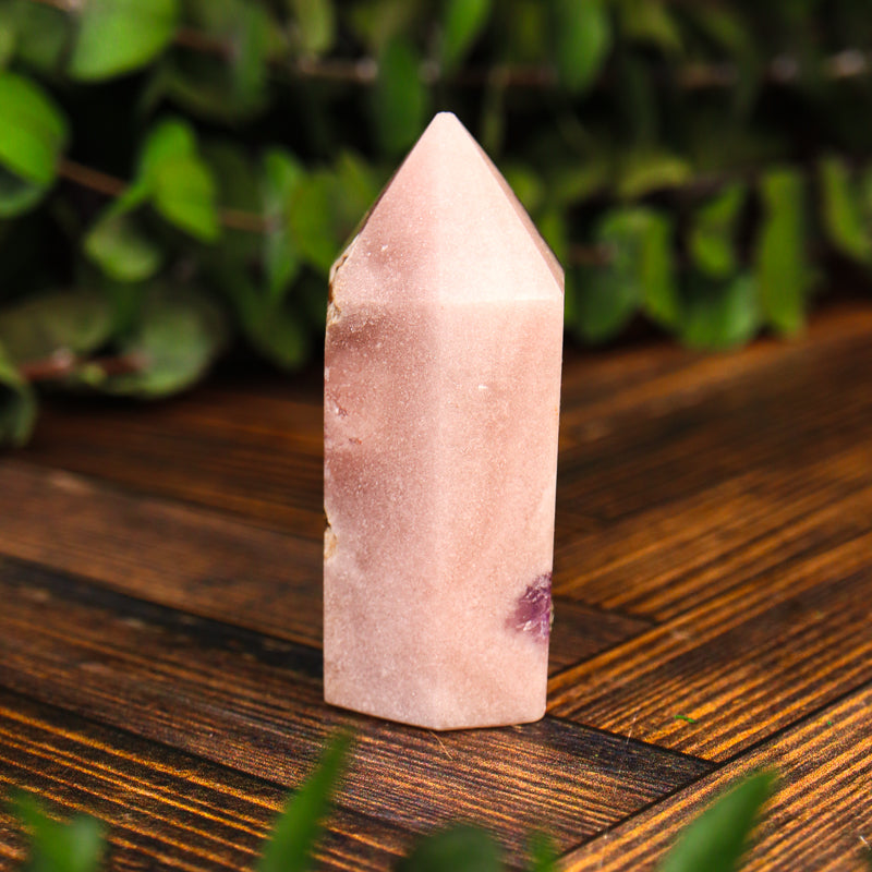 Pink Amethyst Point