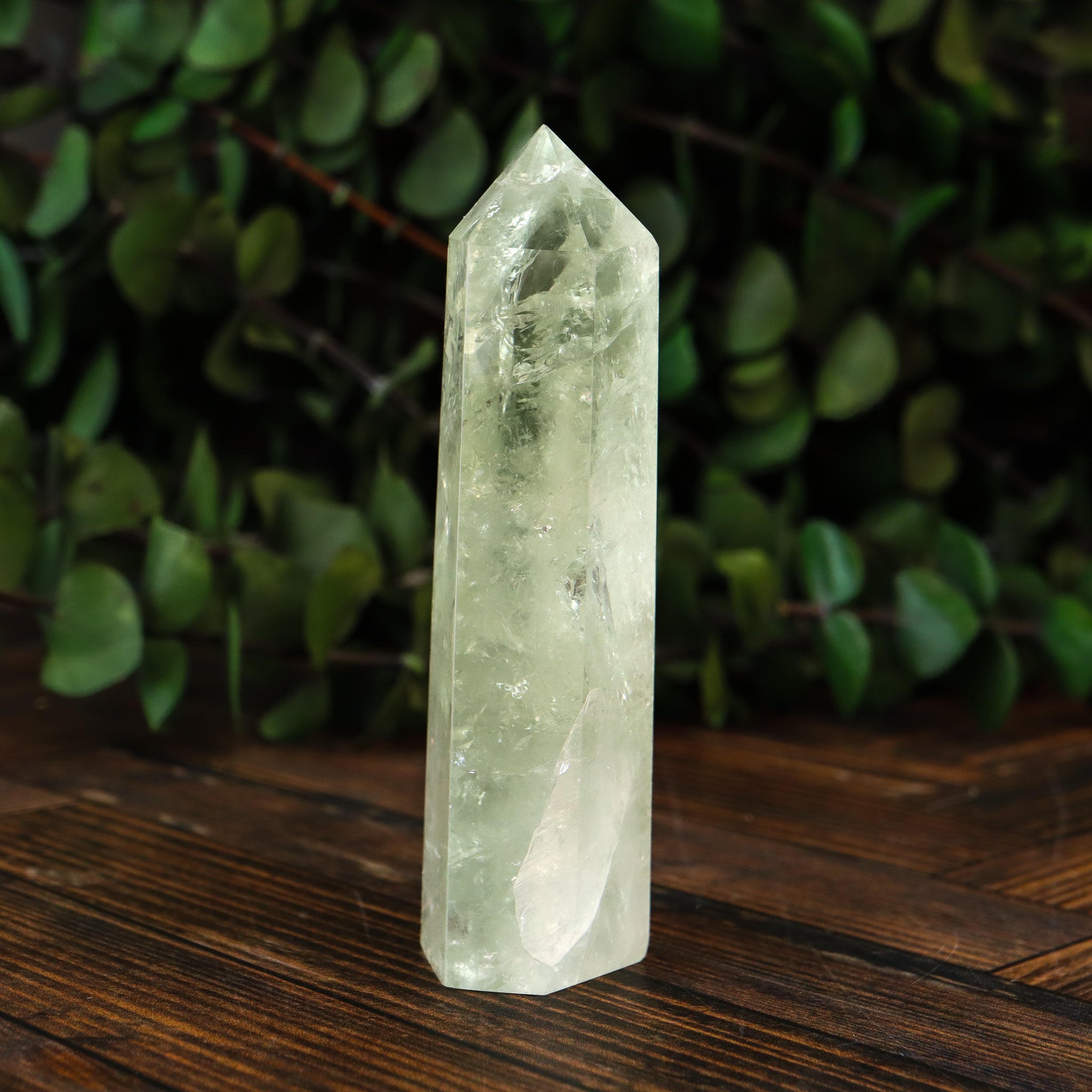 Prasiolite Point